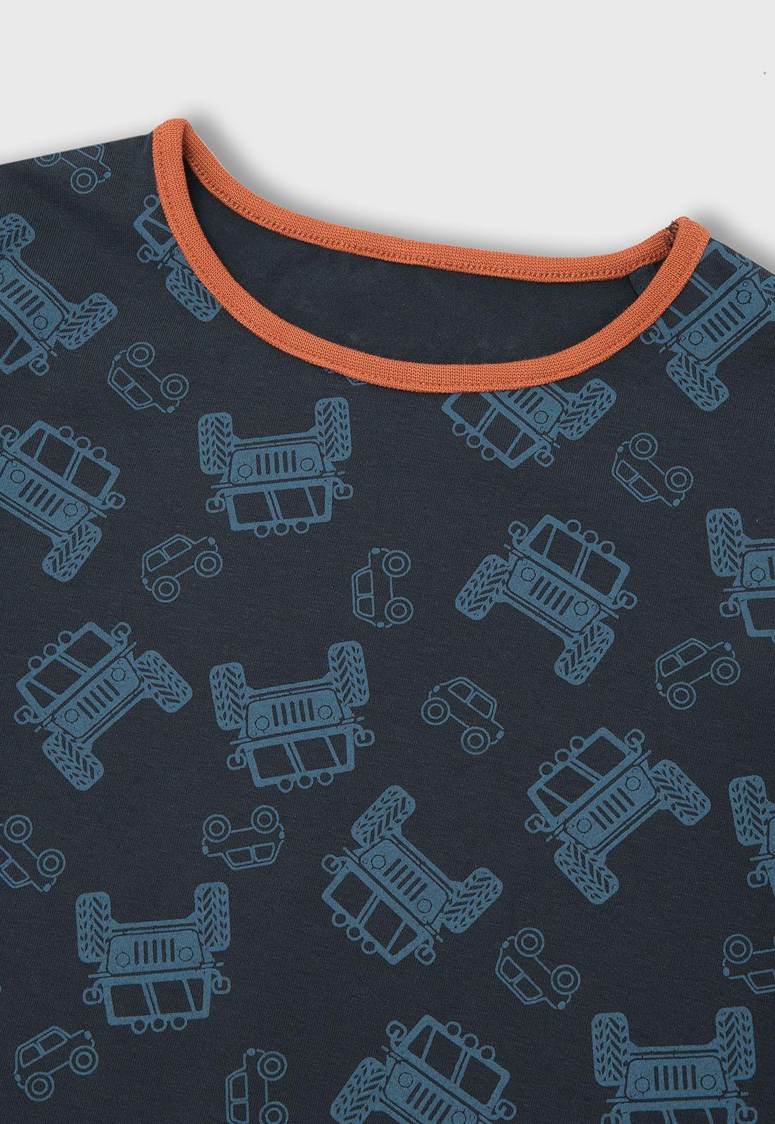 Pijama Manga Larga Niño Osito OPJO694NB-2