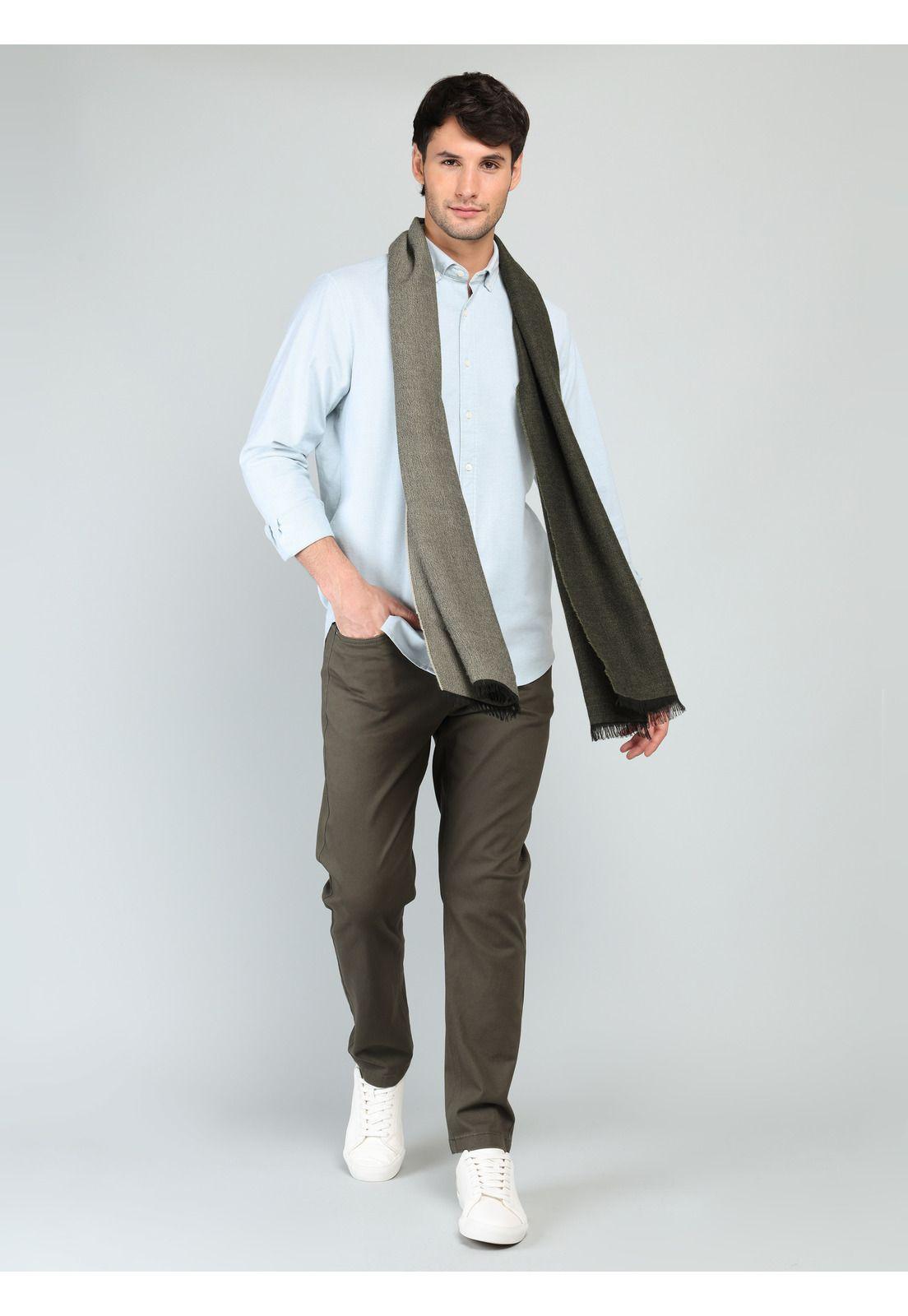 Camisa Oxford Spandex Regular fit Verde Arrow CM33001VE-3