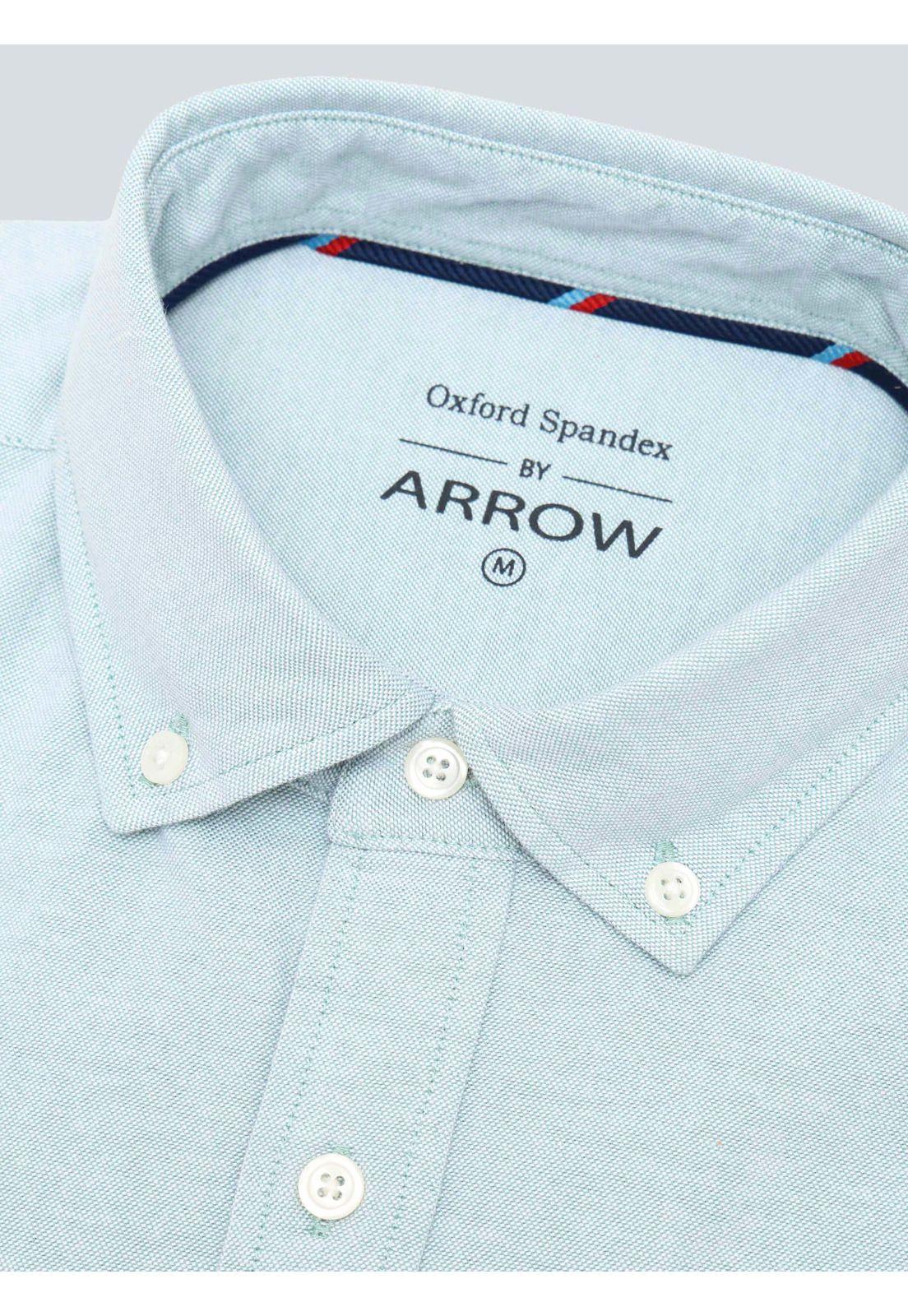 Camisa Oxford Spandex Regular fit Verde Arrow CM33001VE-4
