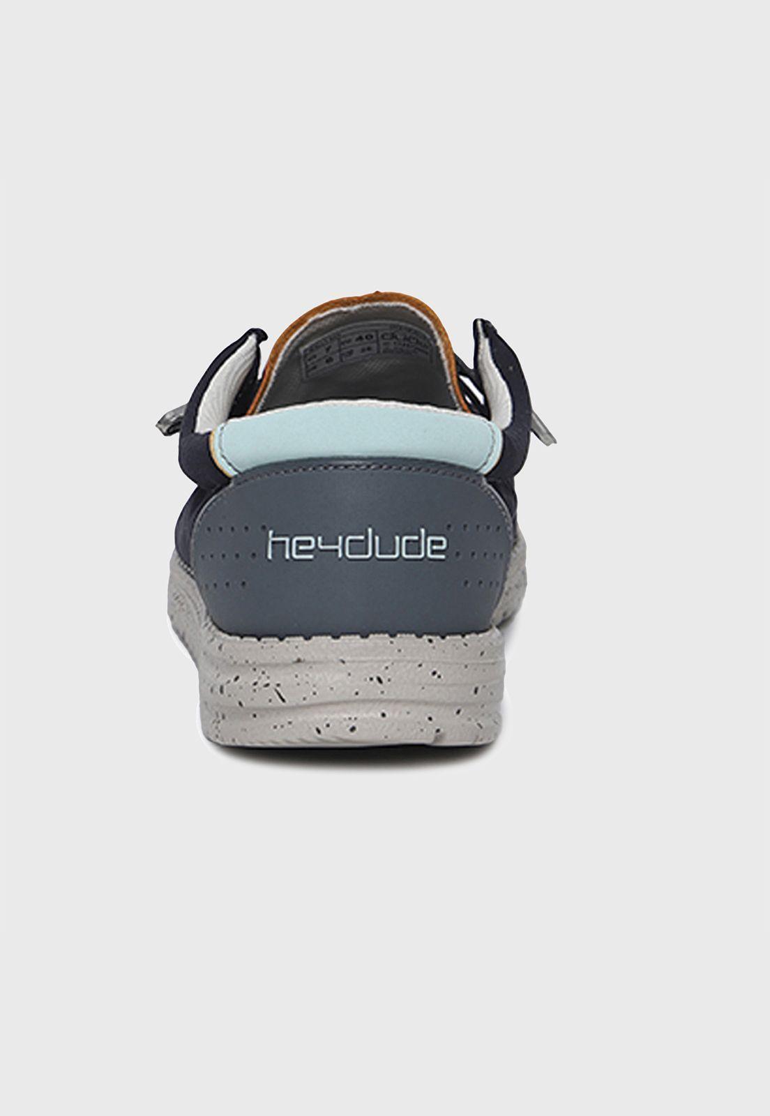 Zapato Wally ADV Ocean Blue Hombre Heydude-4