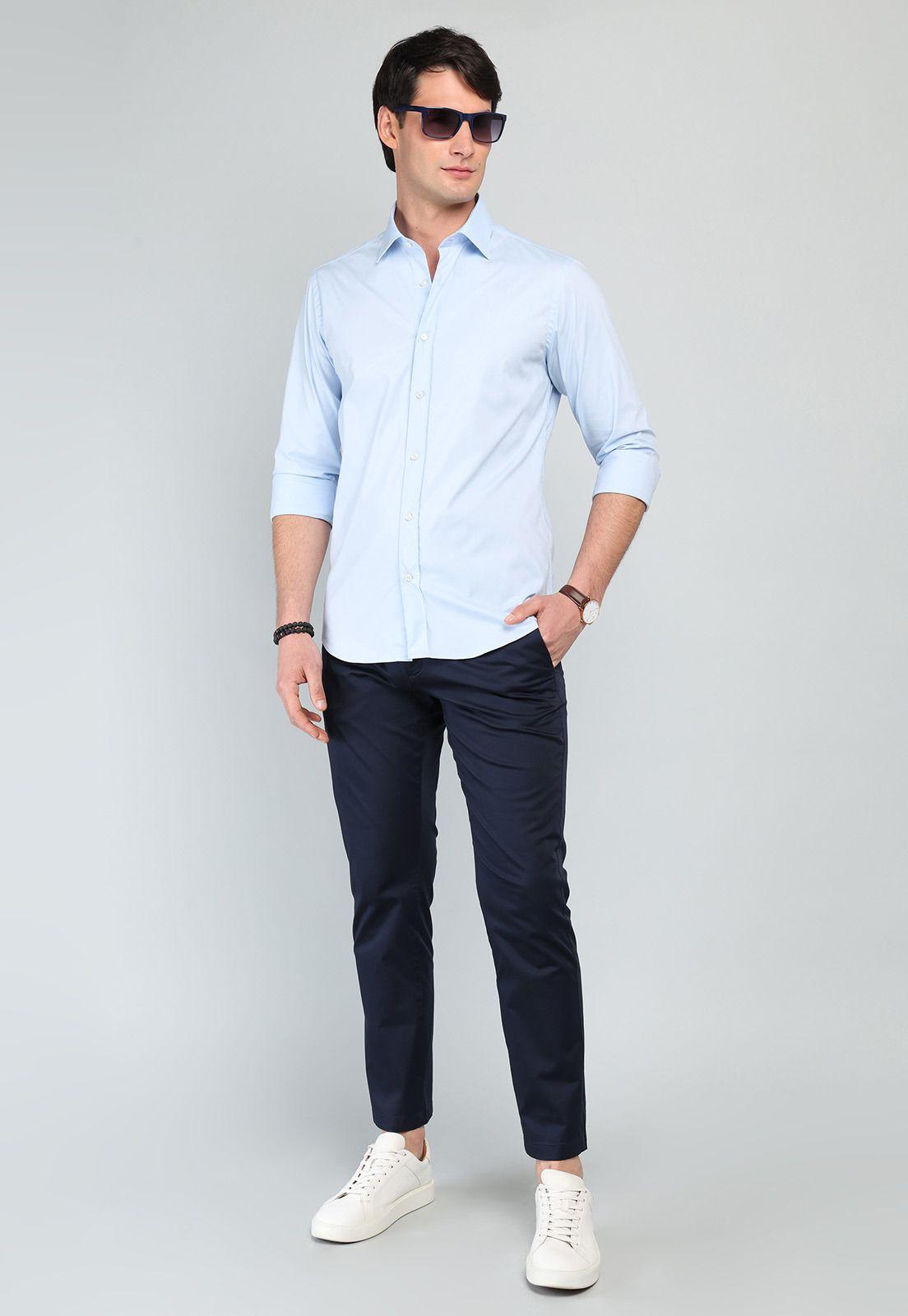 Camisa Lisa Spandex Arrow CM32I90CE-3