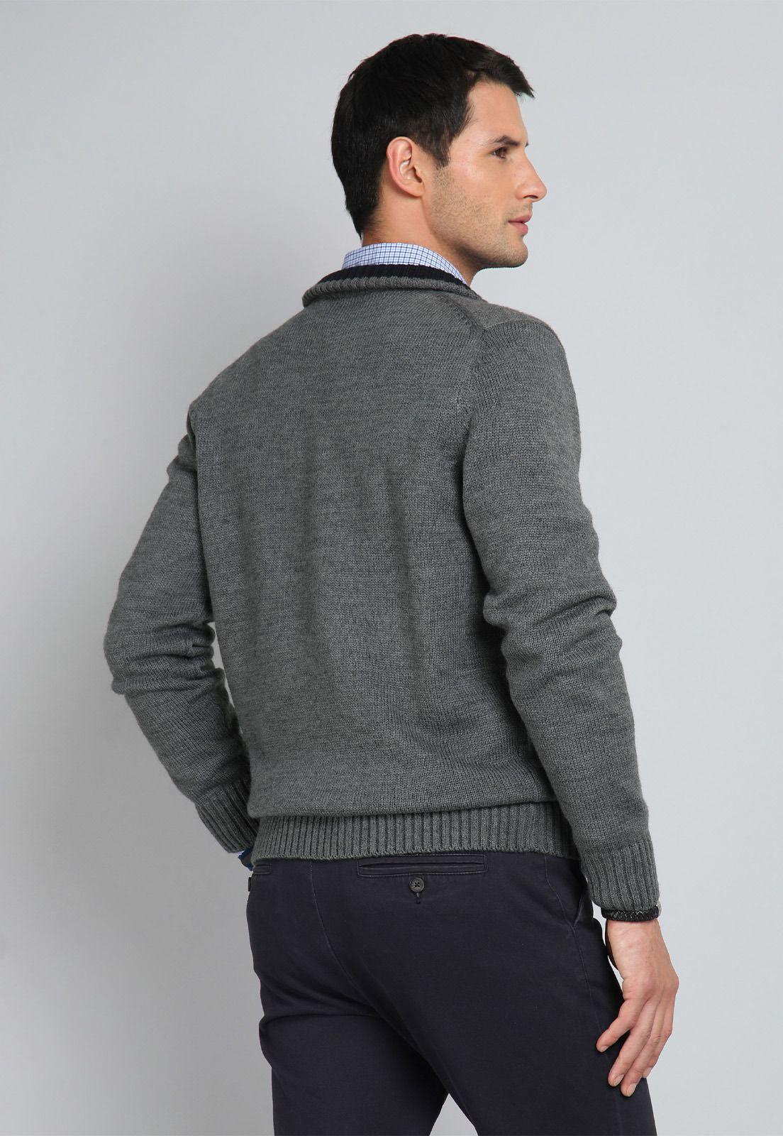 Sweater Cuello Alto Arrow SW31051GR-1