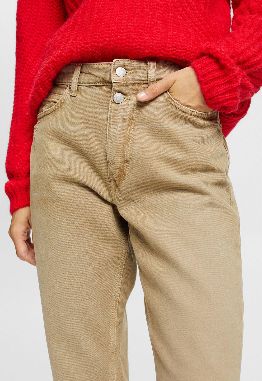 Jeans  Mom Fit Con 5 Bolsillos Mujer Esprit 072EE1B302-2