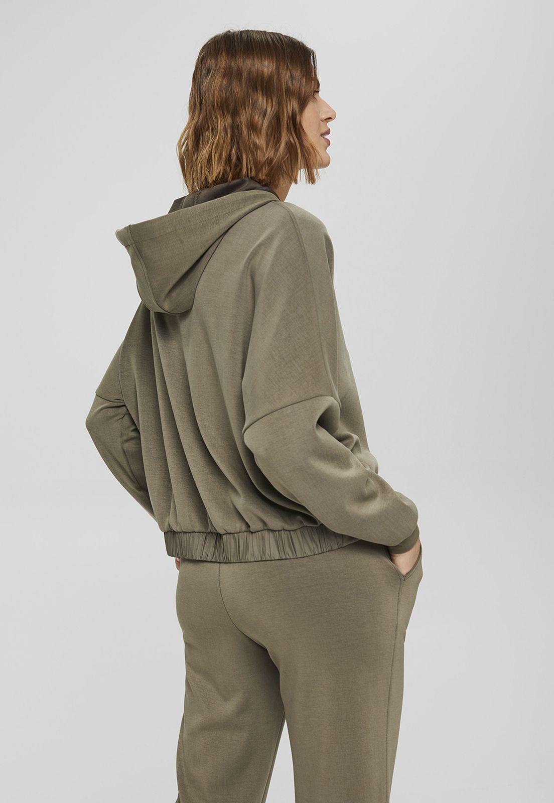 Poleron Mujer Con Capucha Esprit invierno-1