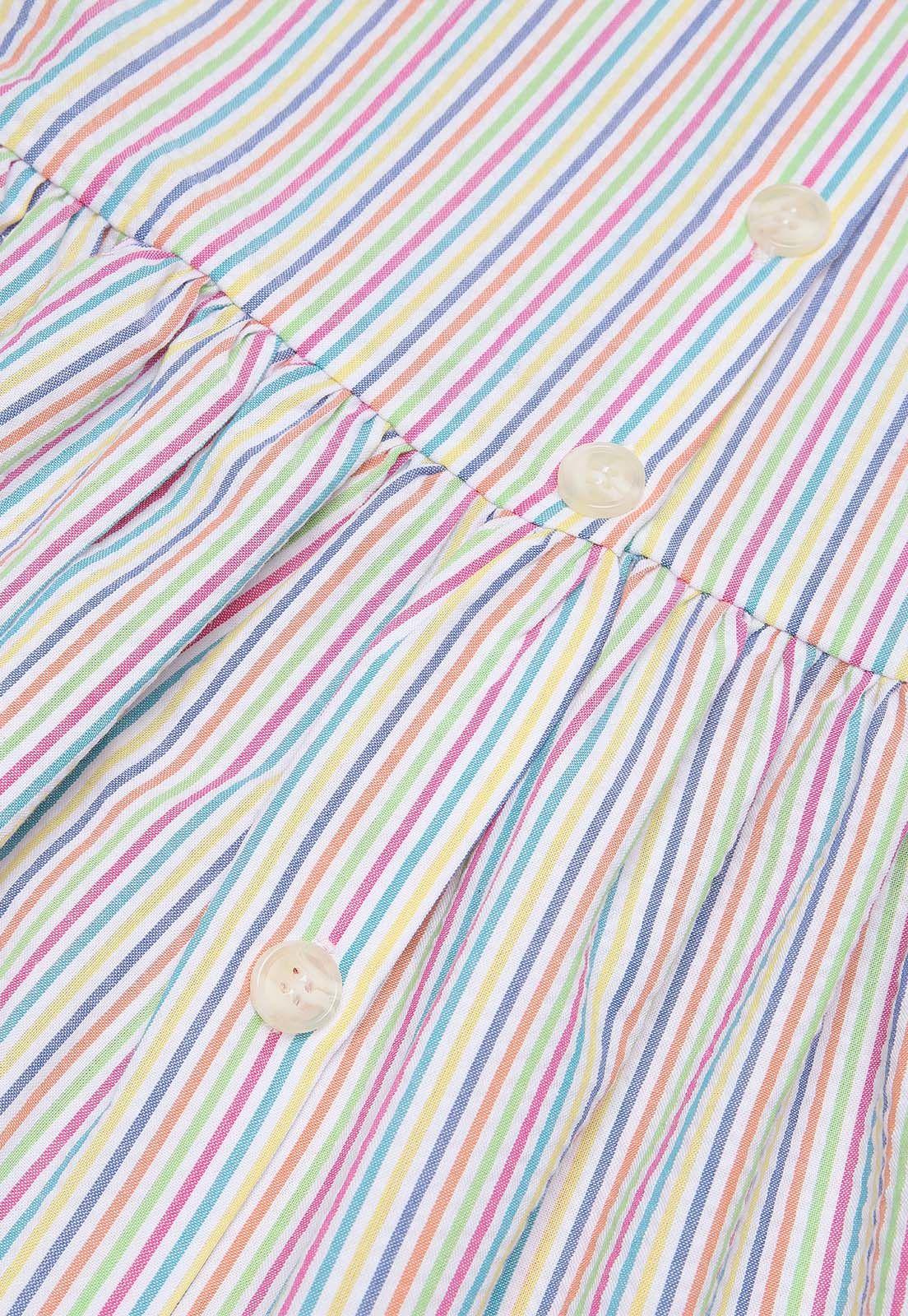 Vestido Manga Corta Niña Osito VEAV555RD-3