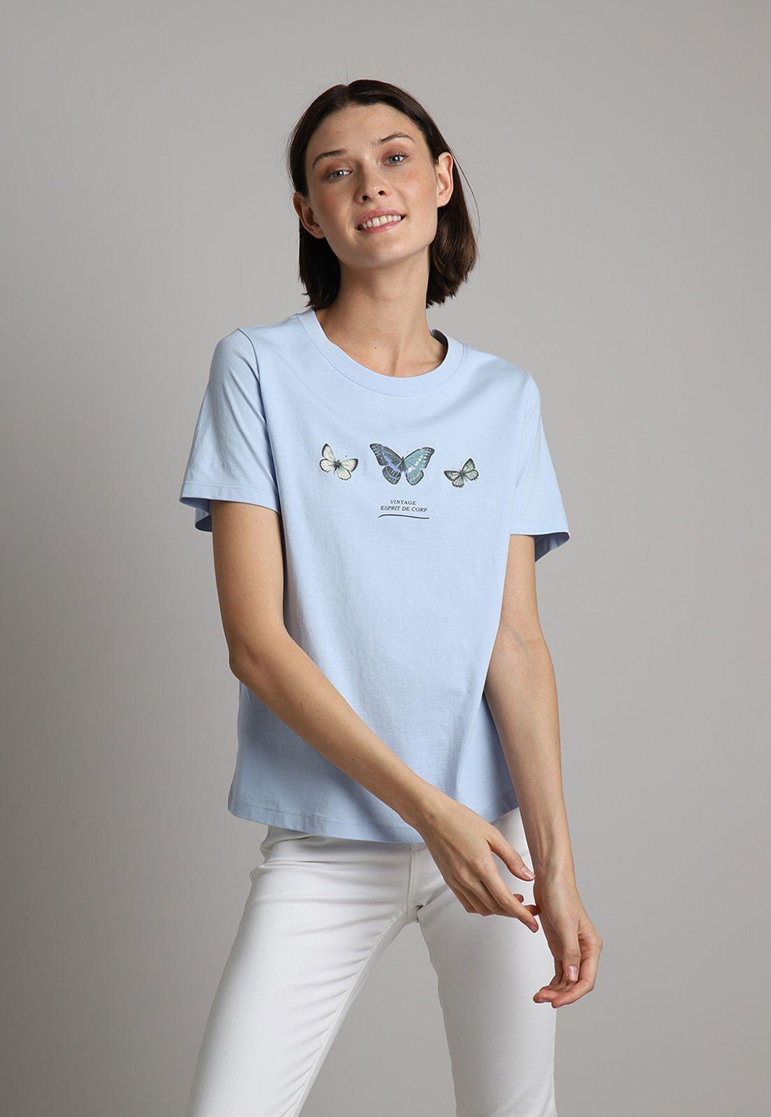 Polera Manga Corta Esprit-0