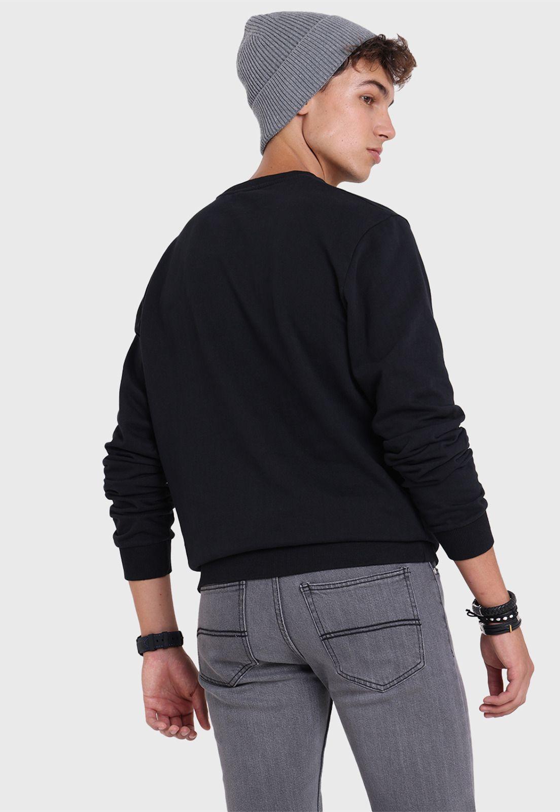 Poleron Manga Larga Hombre Soviet SPL2711NE-3