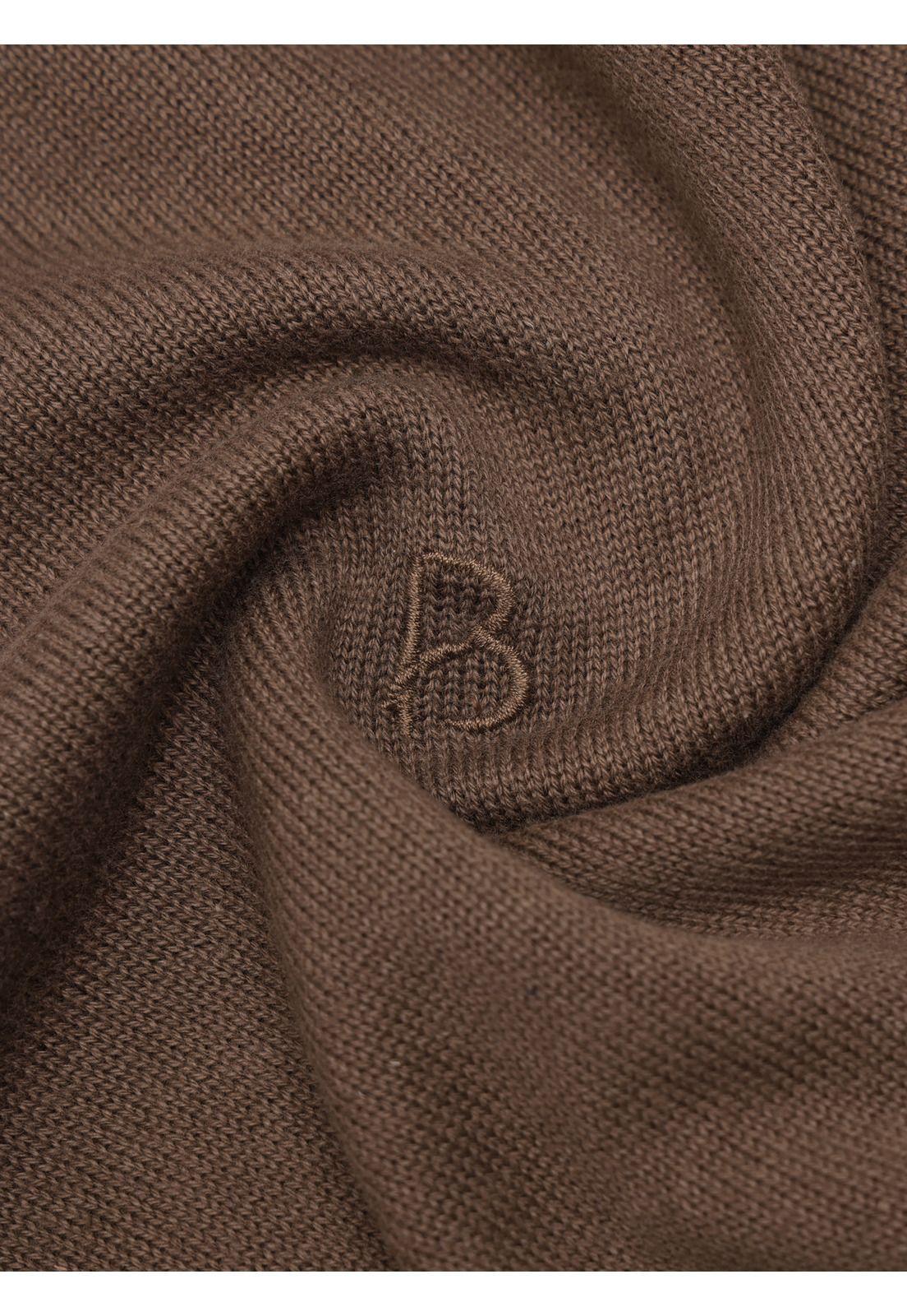 Sweater Cuello V Regular Fit Café Piero Butti PBDVI20CA-5