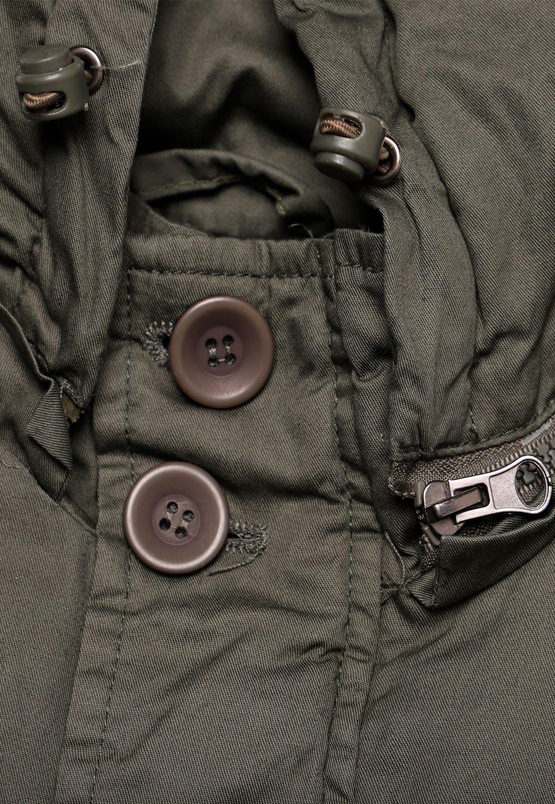 Chaqueta Oliva SI1937OL-1