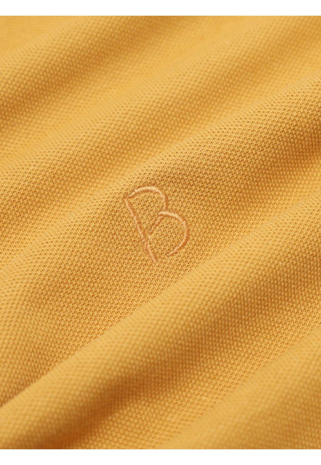 Polera Pique Regular Fit Mostaza Piero Butti PBDVK50MT-4