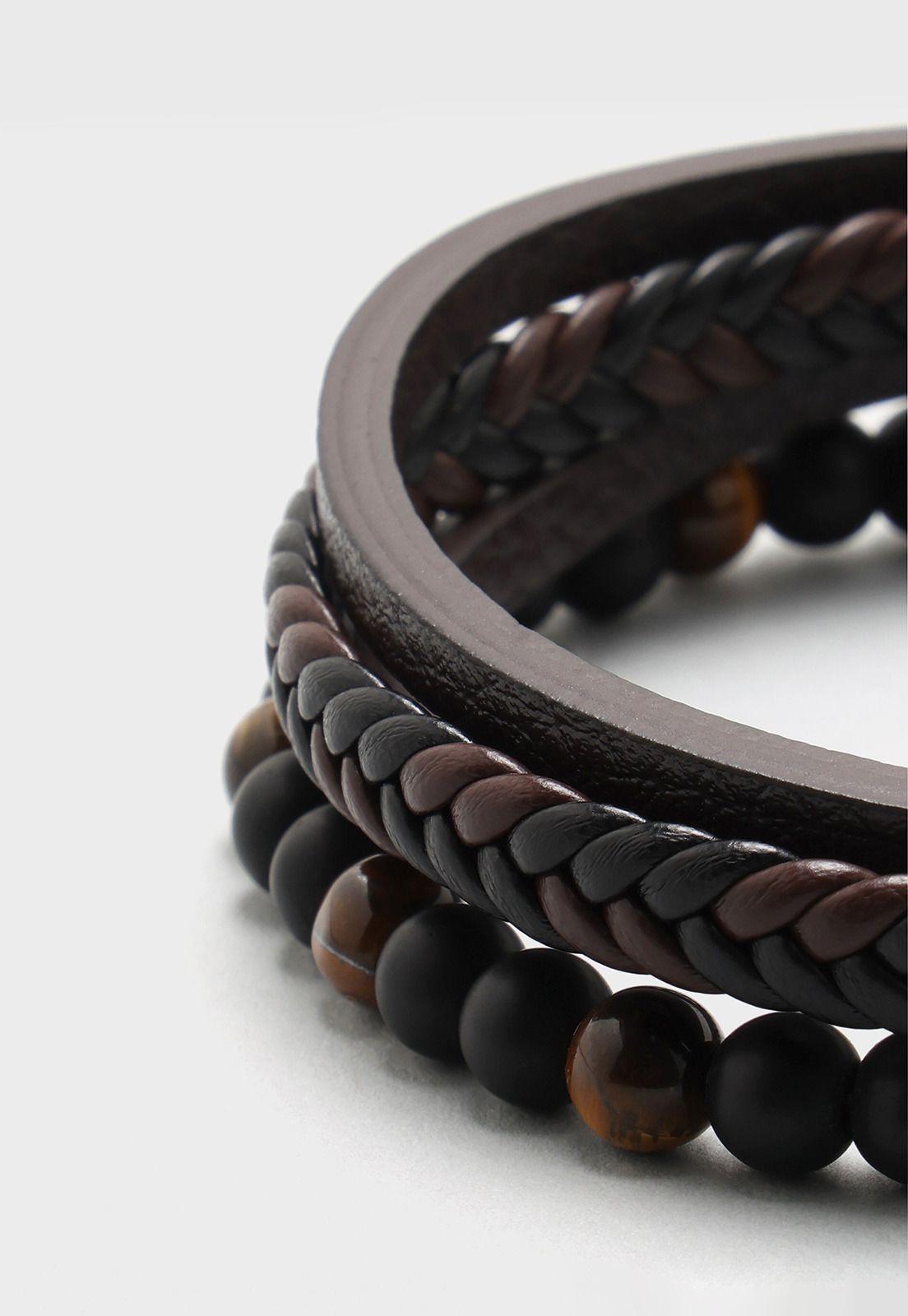 Pulsera Pu Con Hebilla Arrow PU2800SC-2