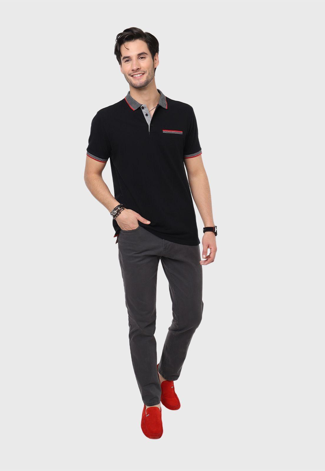 Polera Pique Manga Corta Guy Laroche-3