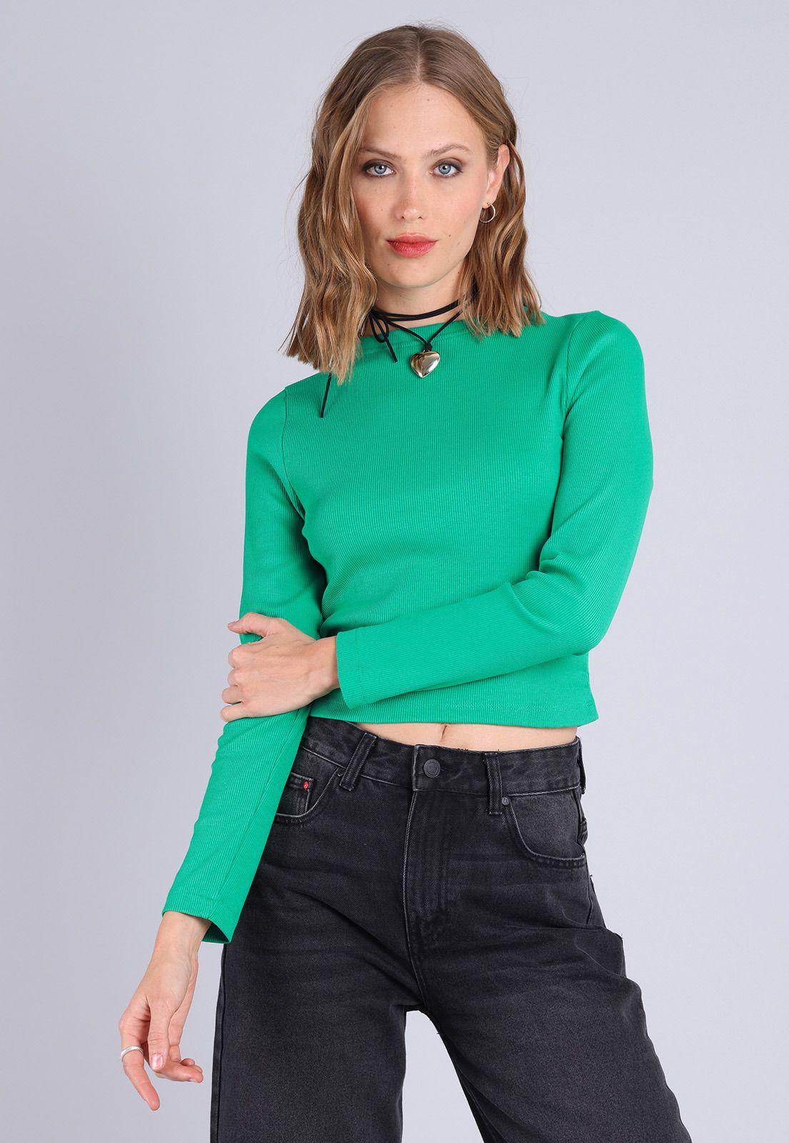 Polera Manga Larga Mujer Soviet-0