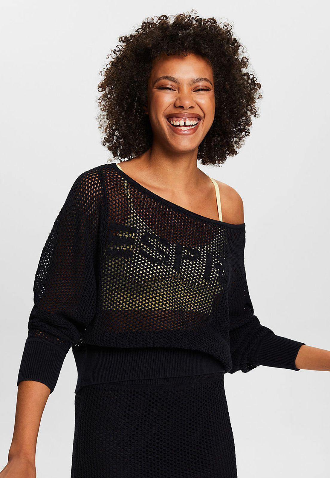 Sweater Con Cuello Barco Mujer Esprit 034EE1I309-2
