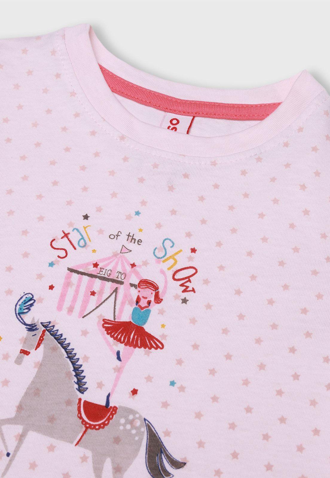 Polera Estampada Niña Osito-2