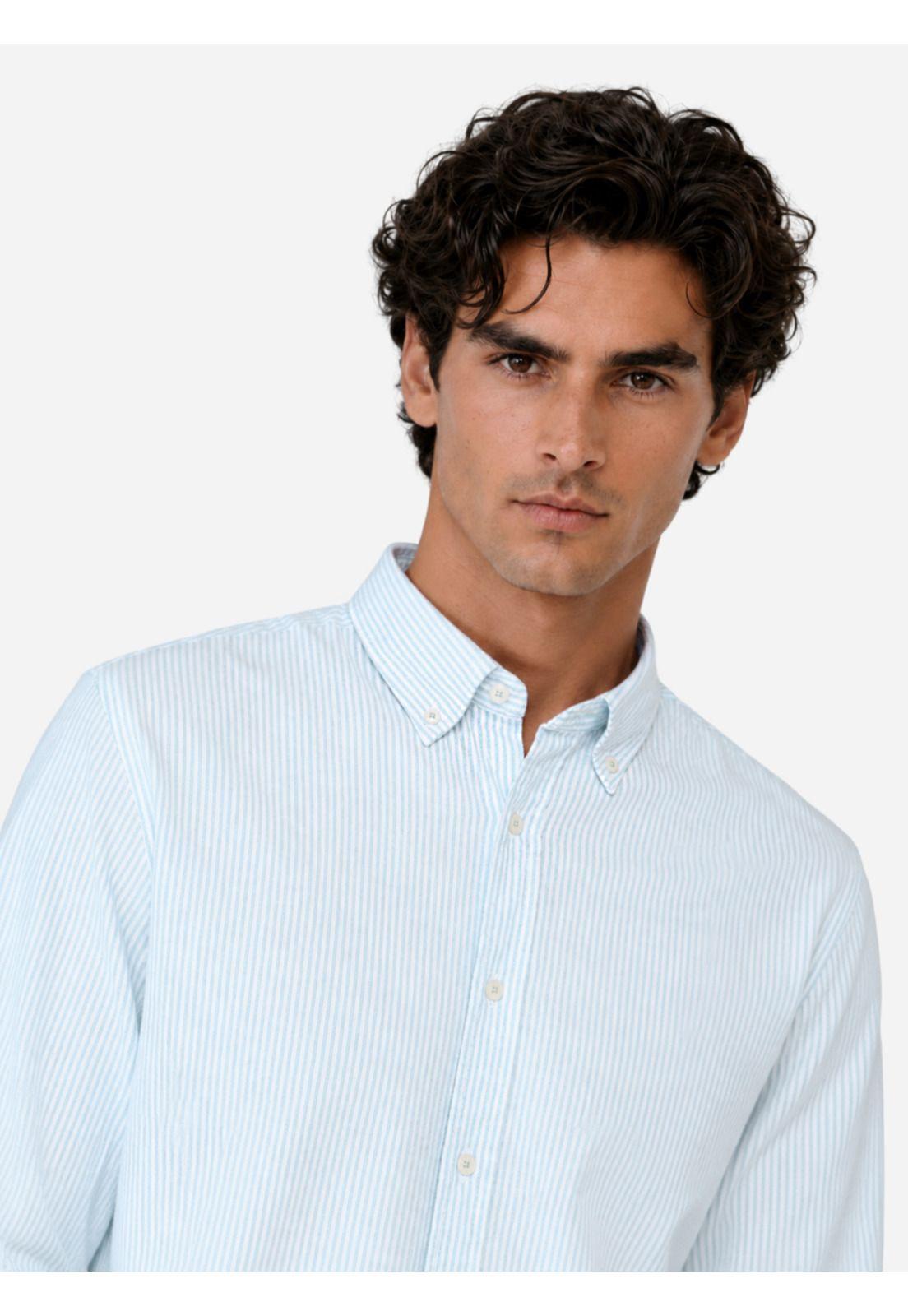 Camisa Oxford Spandex Regular fit Verde Arrow CM33006VE-2