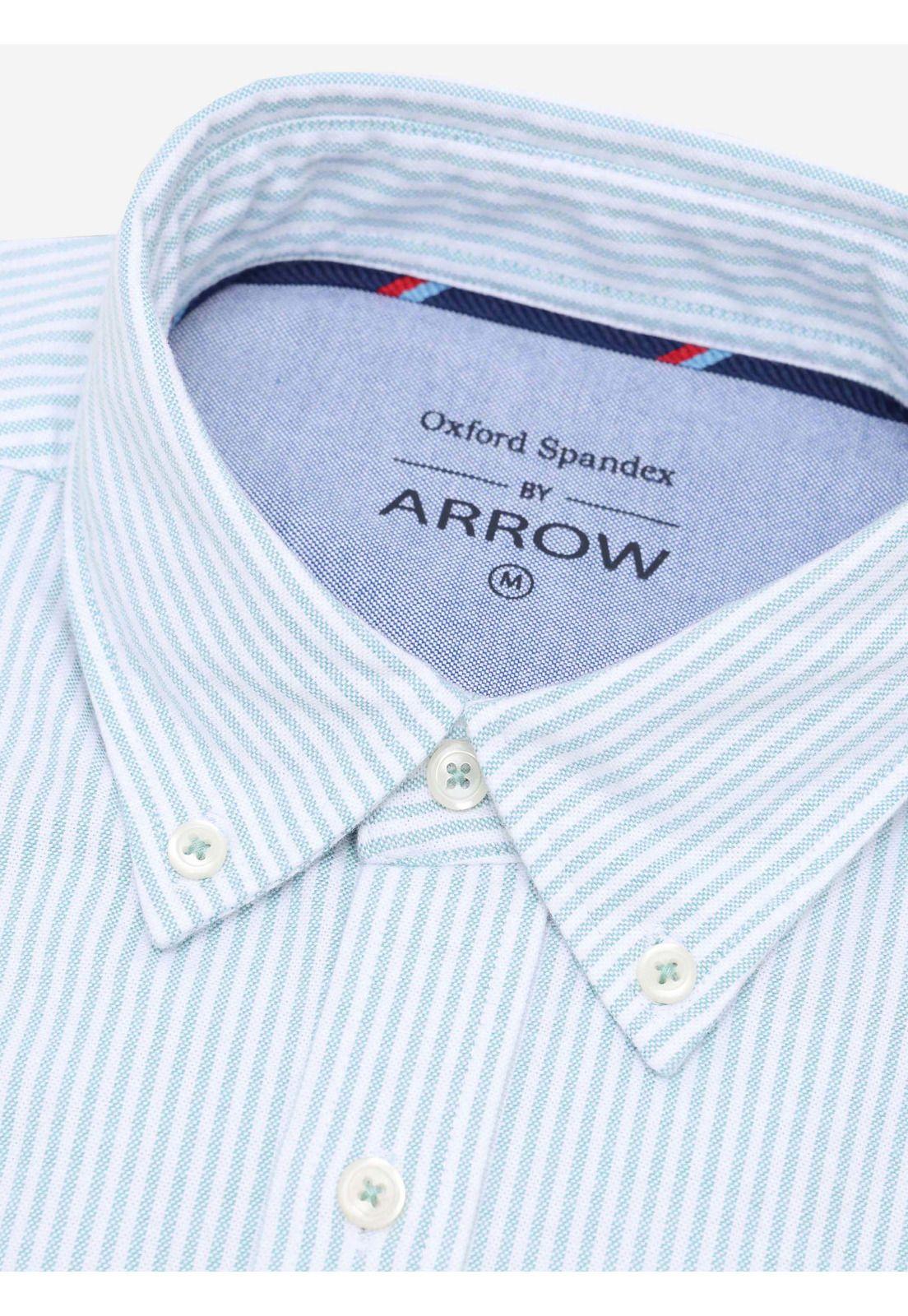 Camisa Oxford Spandex Regular fit Verde Arrow CM33006VE-4