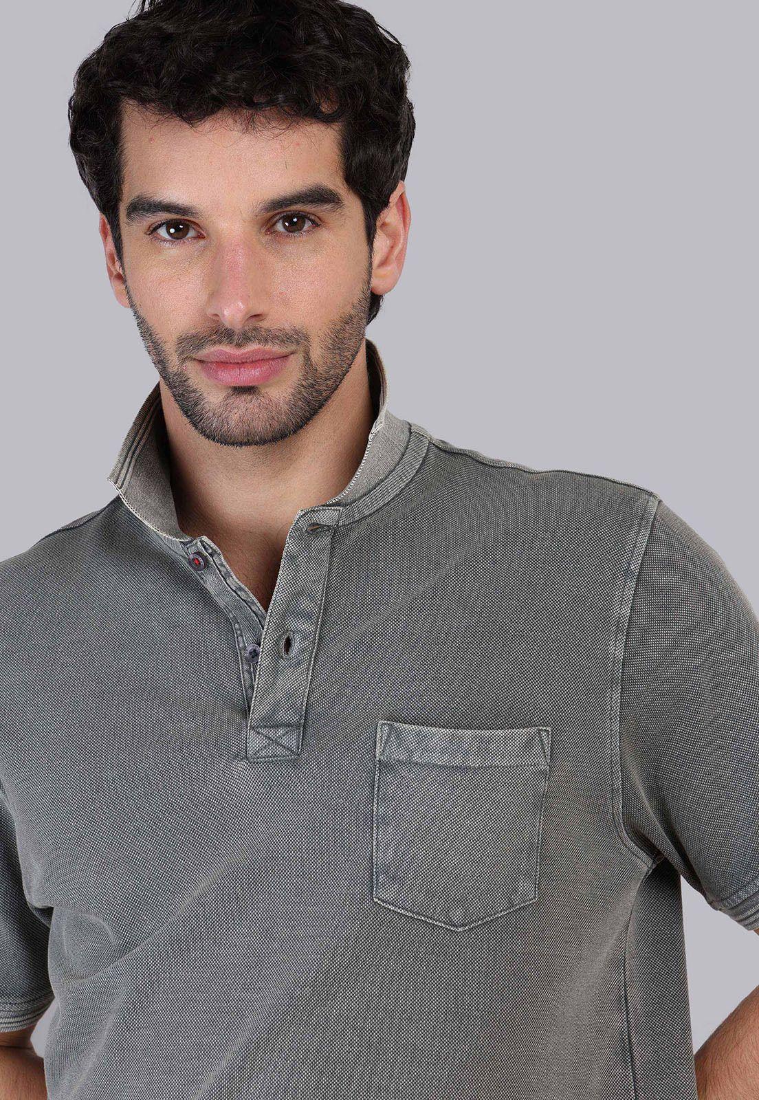 Polera Pique Stone Wash Soviet SCVK041GO-2