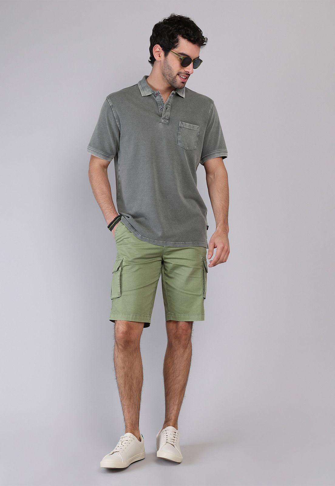 Polera Pique Stone Wash Soviet SCVK041GO-3