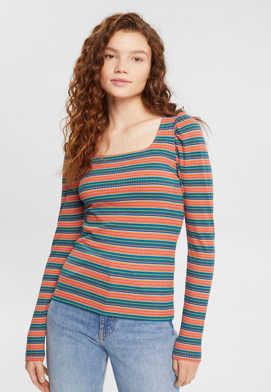 Polera Manga Larga Mujer Esprit-0