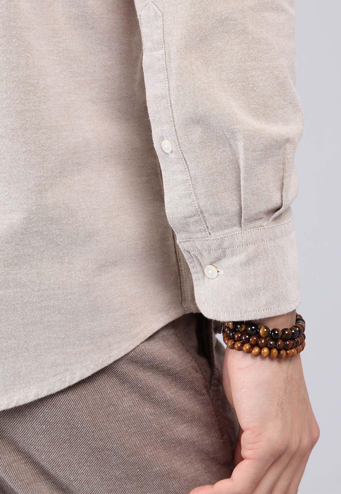 Camisa Oxford Spandex Arrow CM32001BE-5