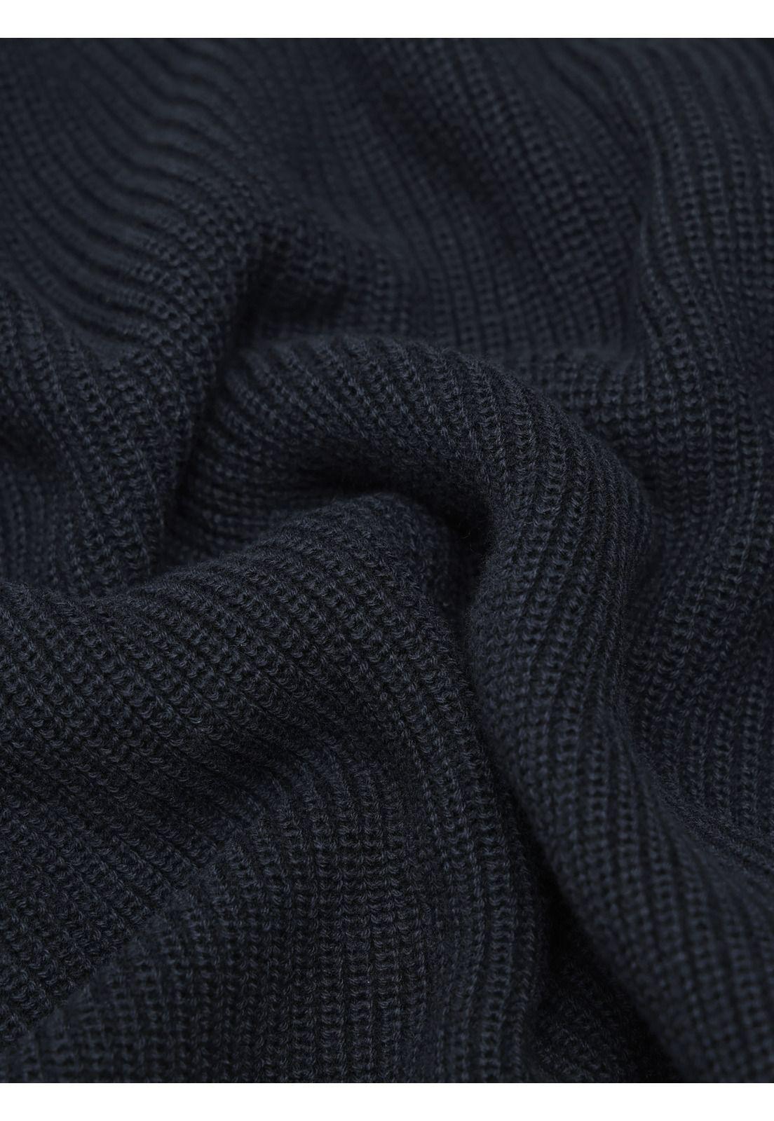Cárdigan Texturado Regular Fit Azul Marino Piero Butti PBDVI23NB-5