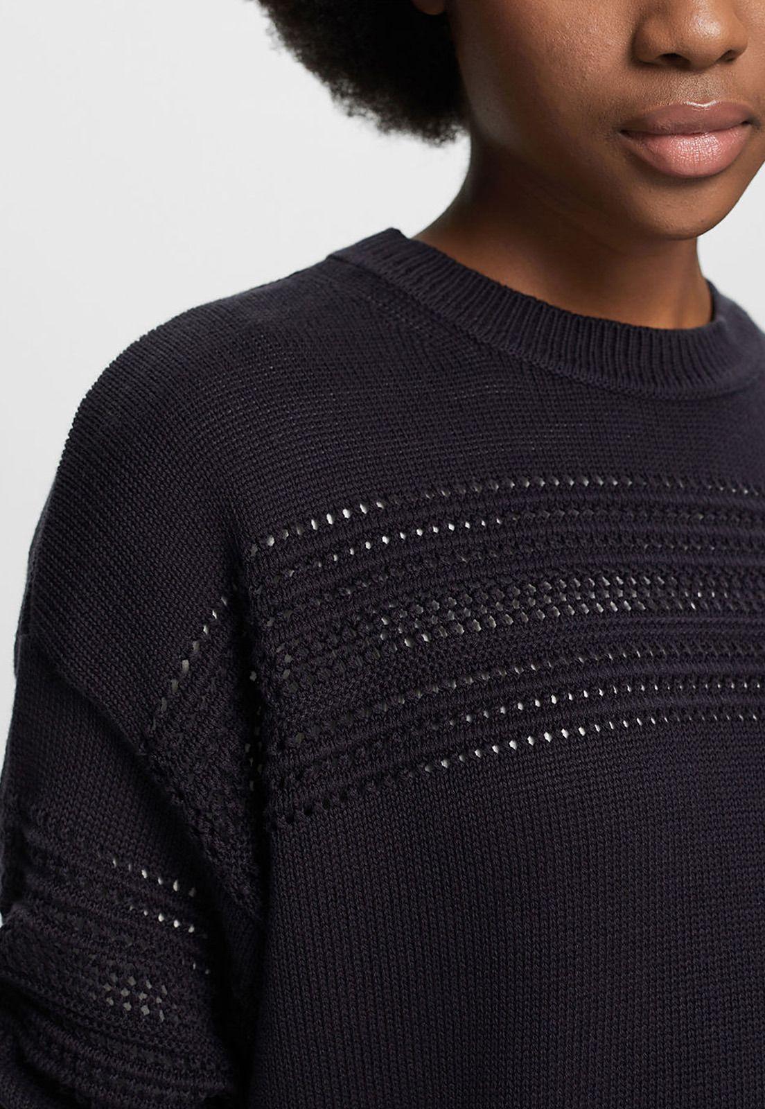 Sweater De Punto Calado Mujer Esprit 034EE1I306-2
