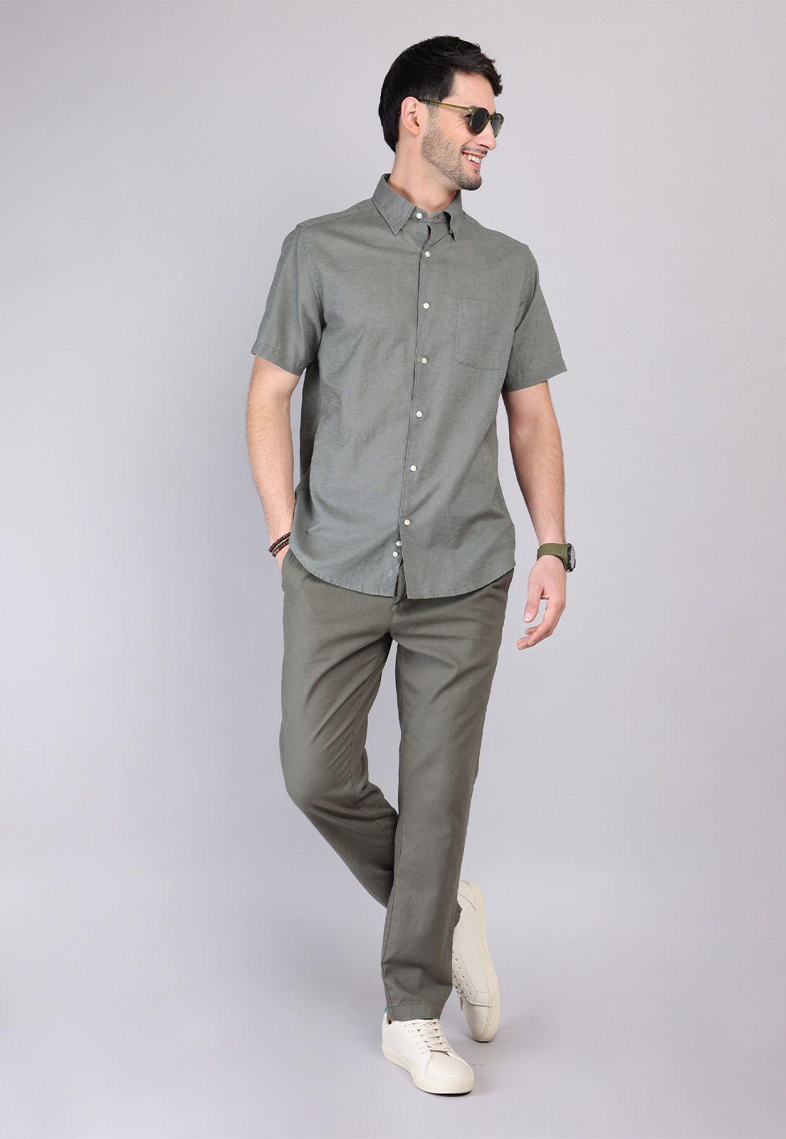 Camisa Lino Algodón Arrow CM3265RVE-3