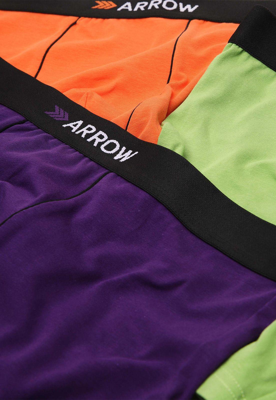 Boxer 3 Unidades Liso Arrow BO32322SU-5