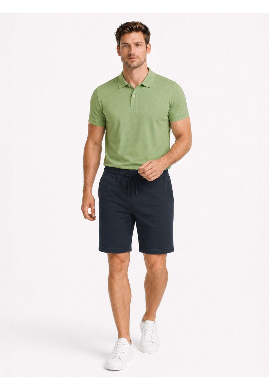 Bermuda Spandex Regular Fit Azul Marino Arrow BE34024NB-3