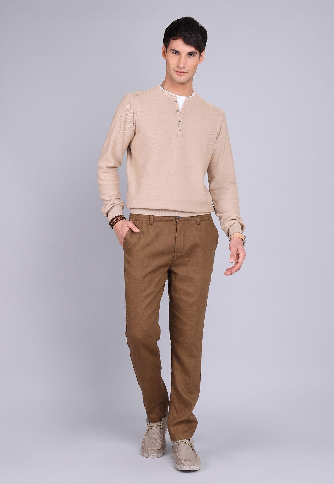 Pantalon Lino  Arrow-3