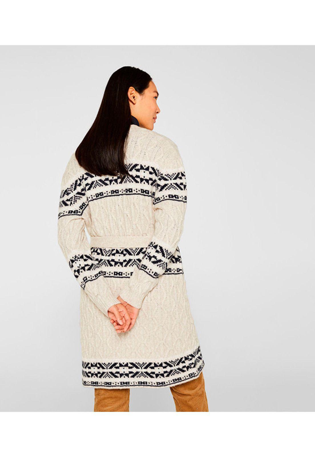 Con lana y alpaca: cárdigan de punto grueso-2