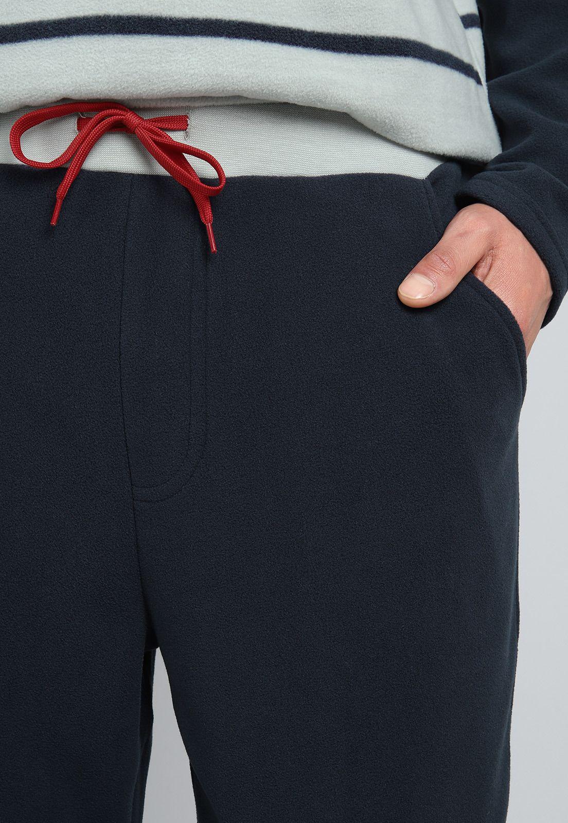 Pijama Hombre Arrow Polar Diseño a Rayas-5