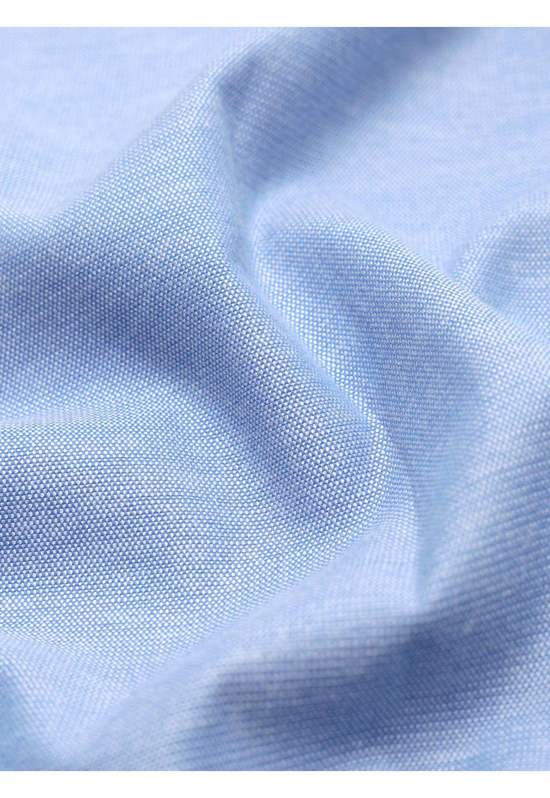 Camisa Melange Regular Fit Azul Arrow CM33066AZ-6