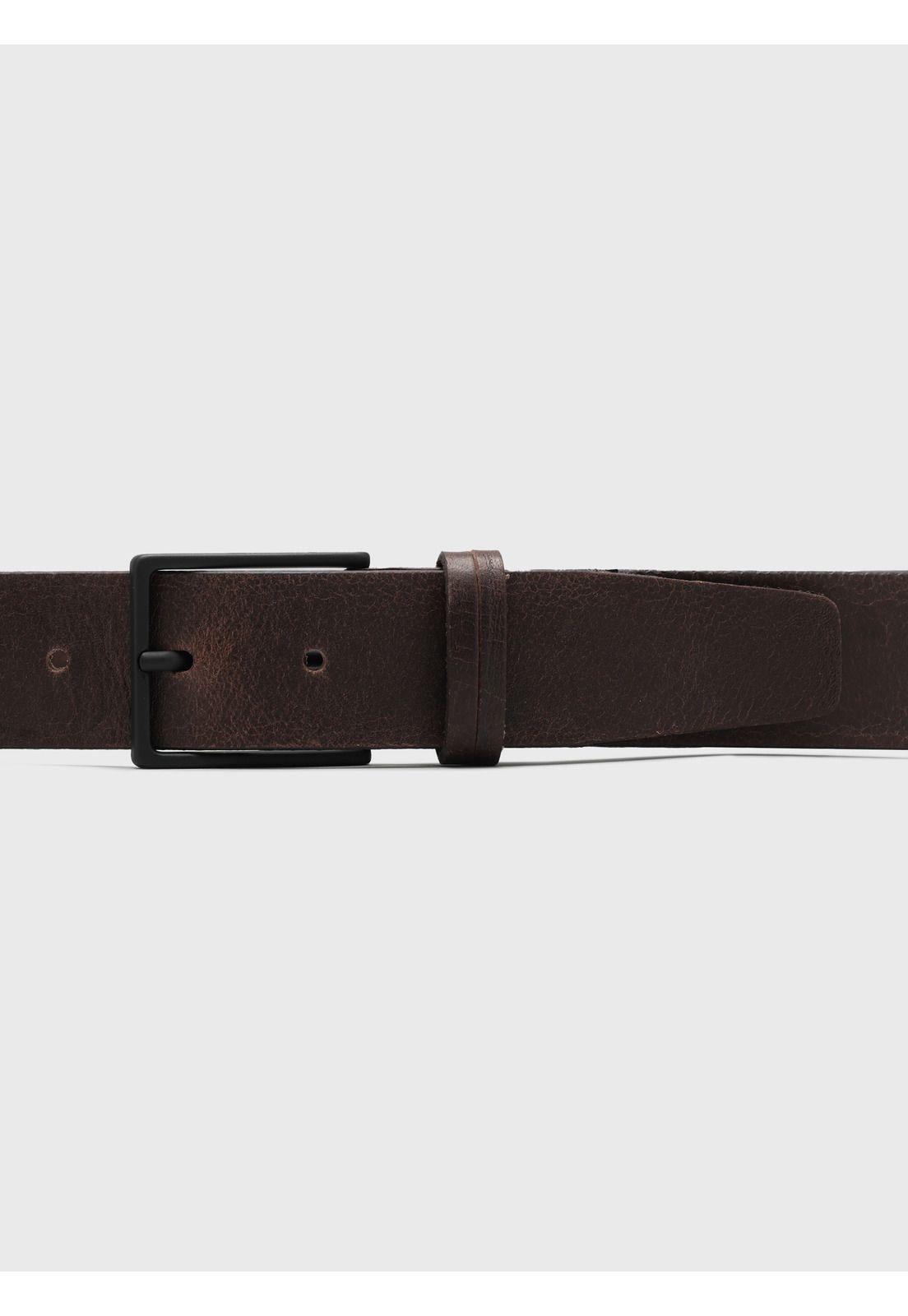 Cinturón Cuero Texturado Chocolate Arrow CI28023CT-2