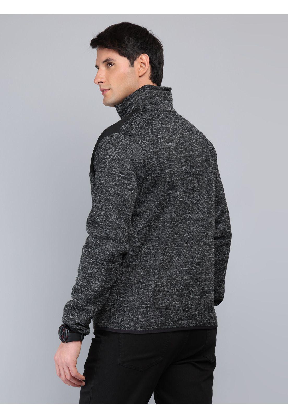 Polerón Cuello Alto Regular Fit Negro Soviet SCIJ092NE-1