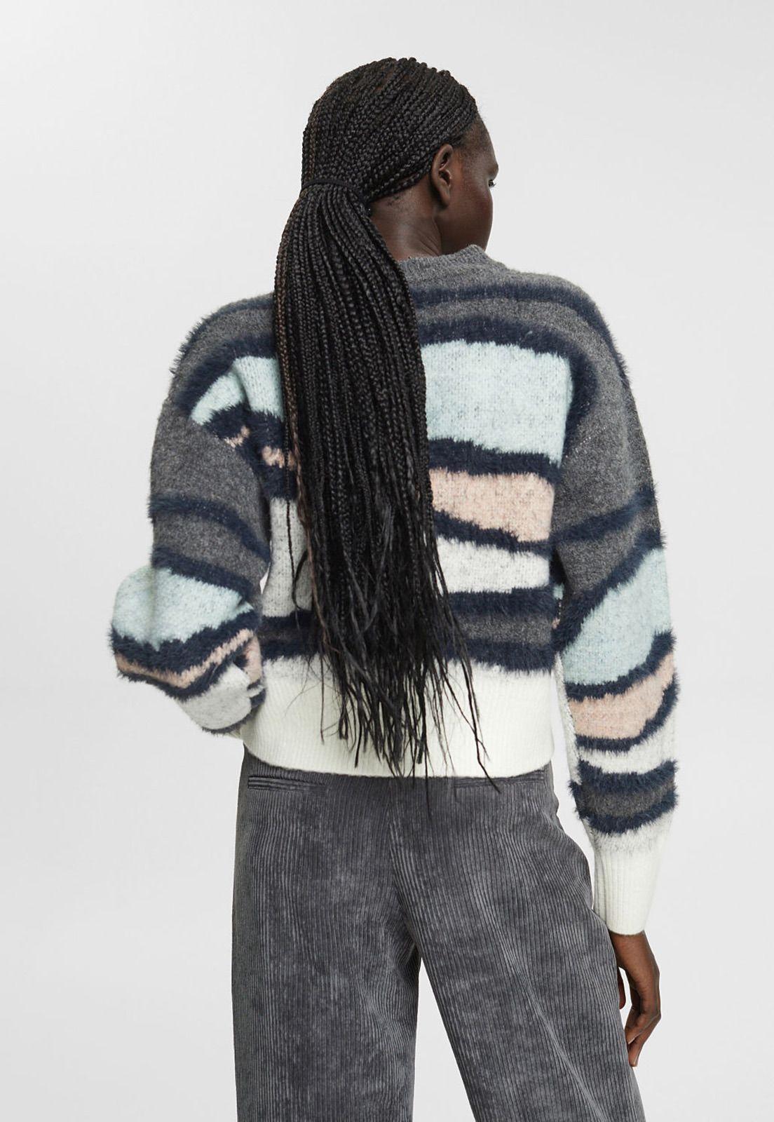 Sweater Con Diseño Abstracto Mujer Esprit-1