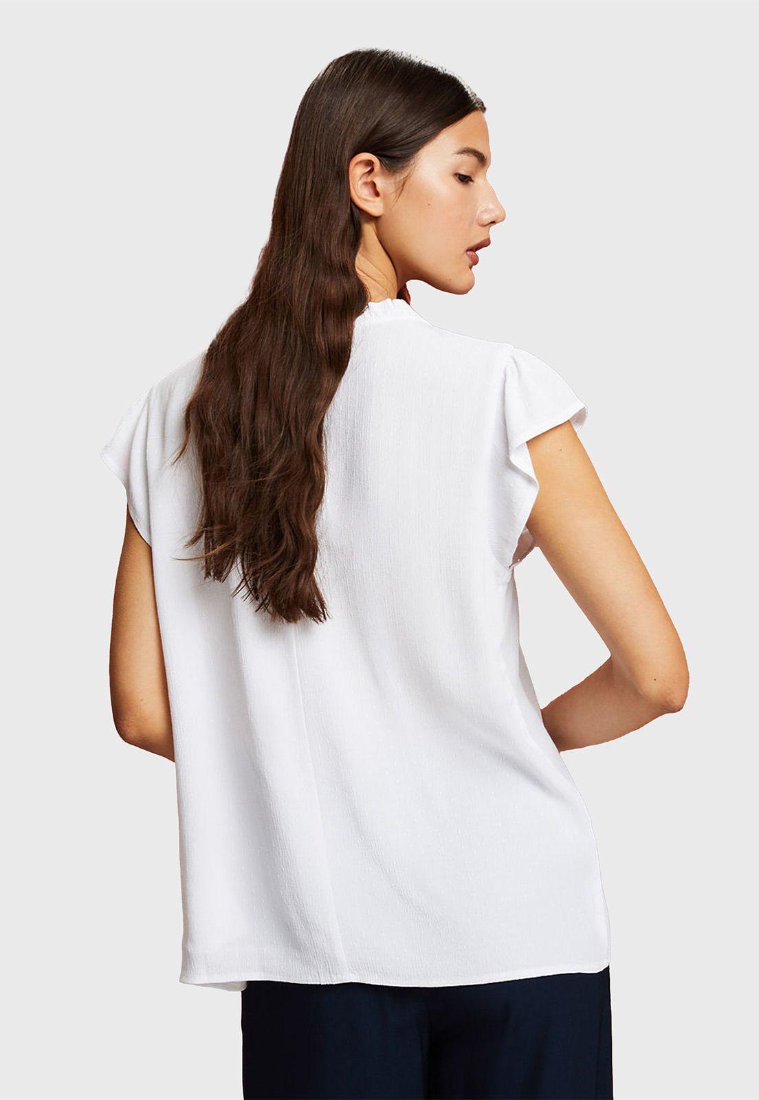 Blusa Manga Corta Mujer Esprit-1
