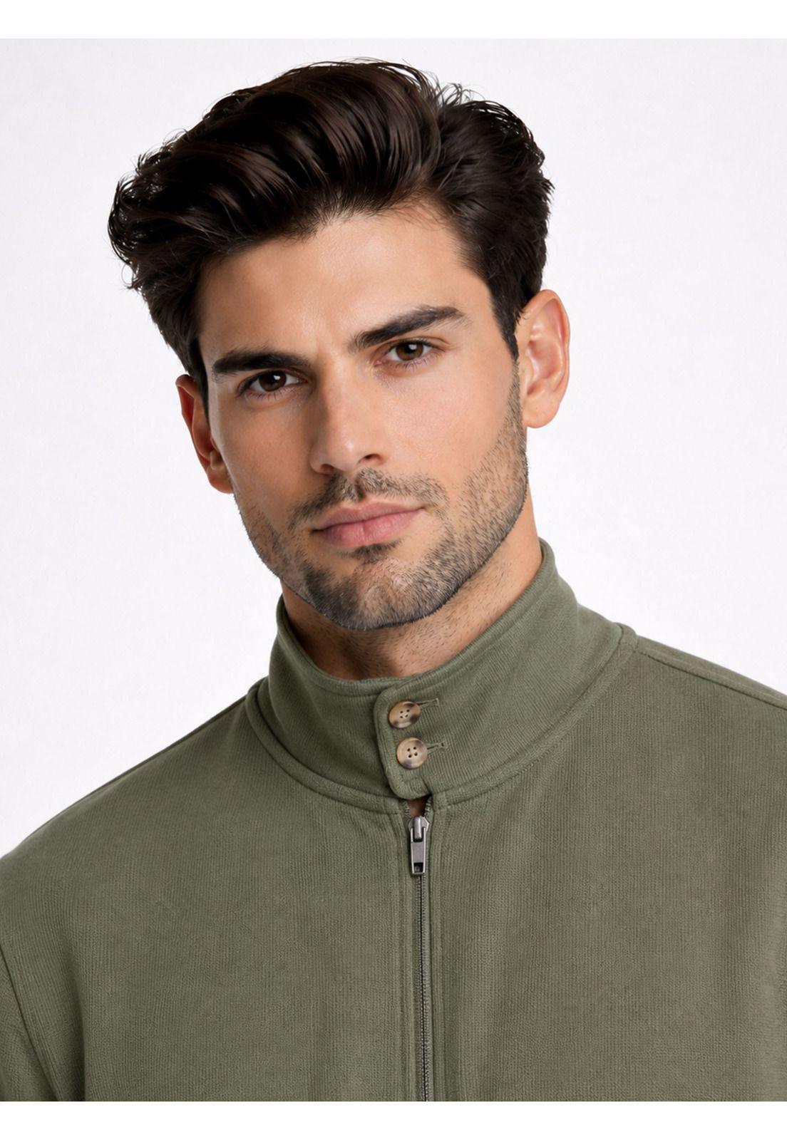 Polerón Cuello Alto Regular Fit Verde Piero Butti PBDVJ40VE-3