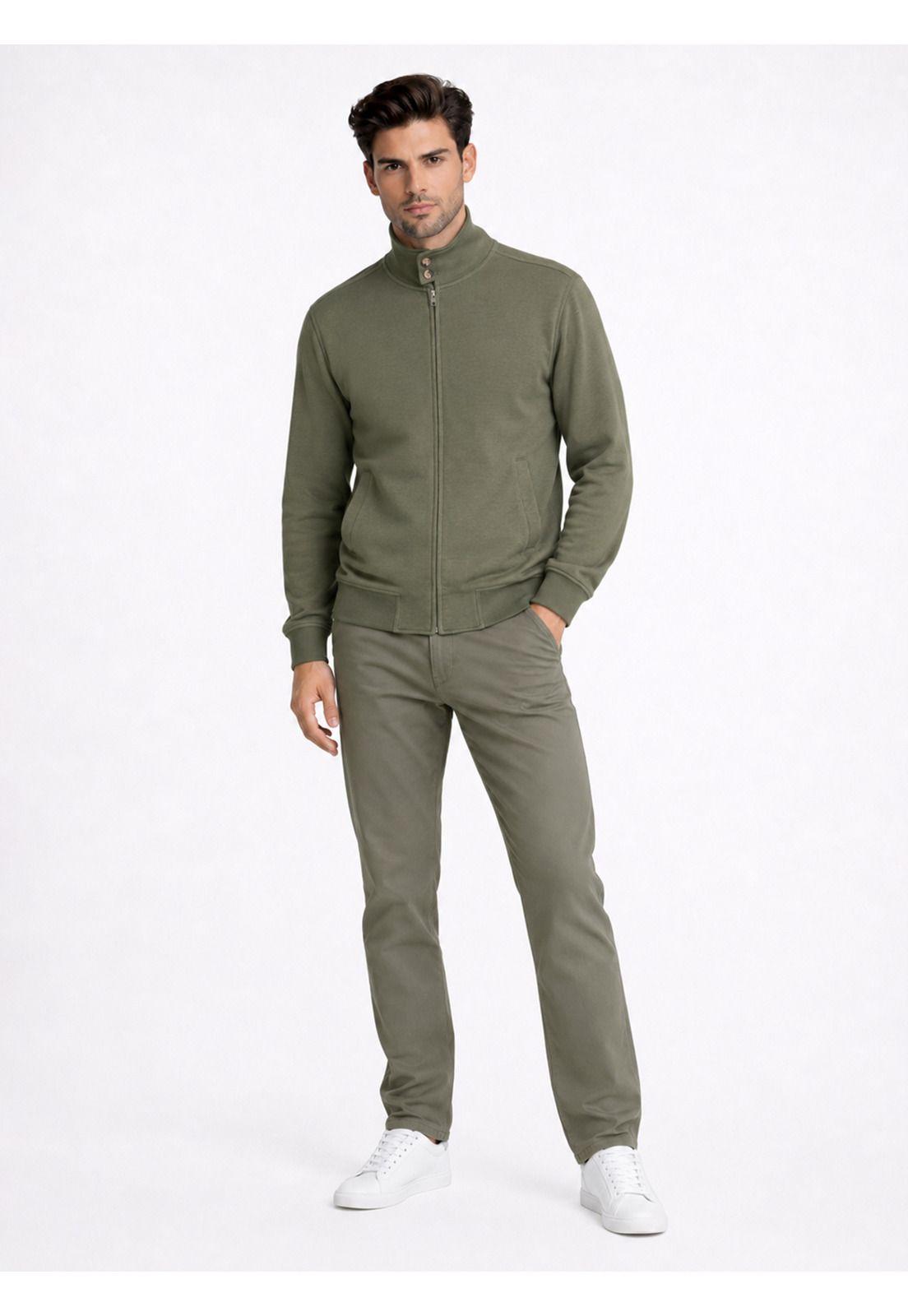 Polerón Cuello Alto Regular Fit Verde Piero Butti PBDVJ40VE-4