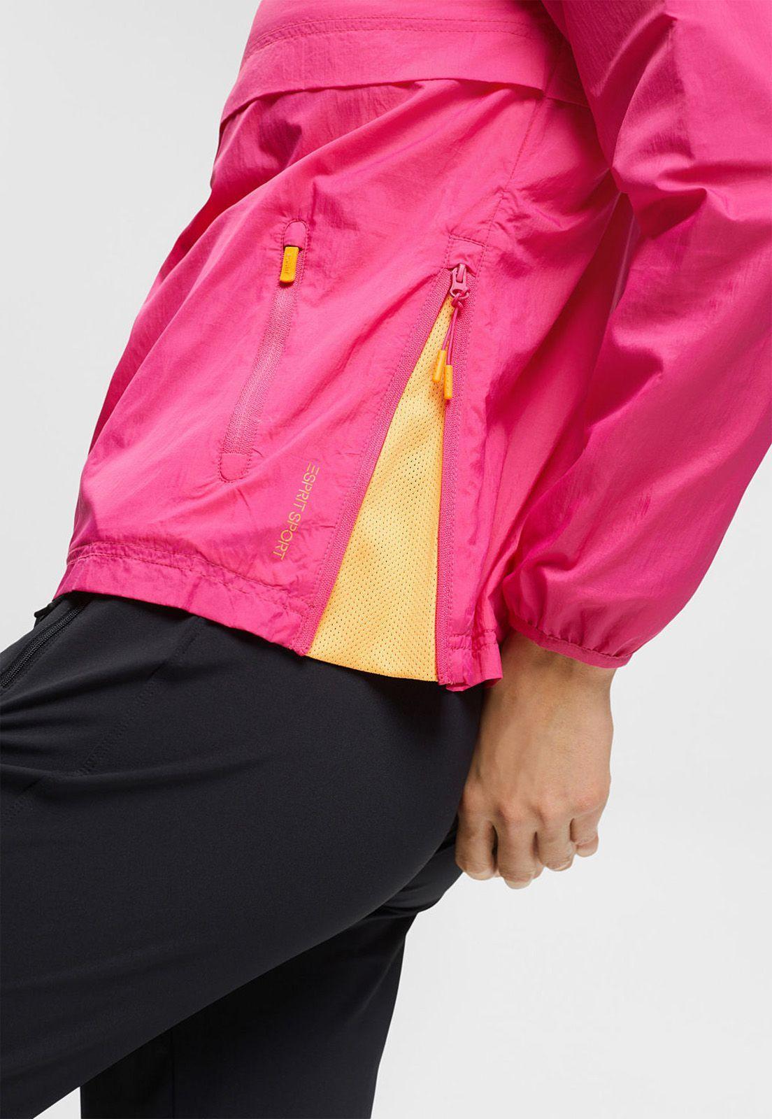 Chaqueta Cortaviento Con Capucha Mujer Esprit sport-2