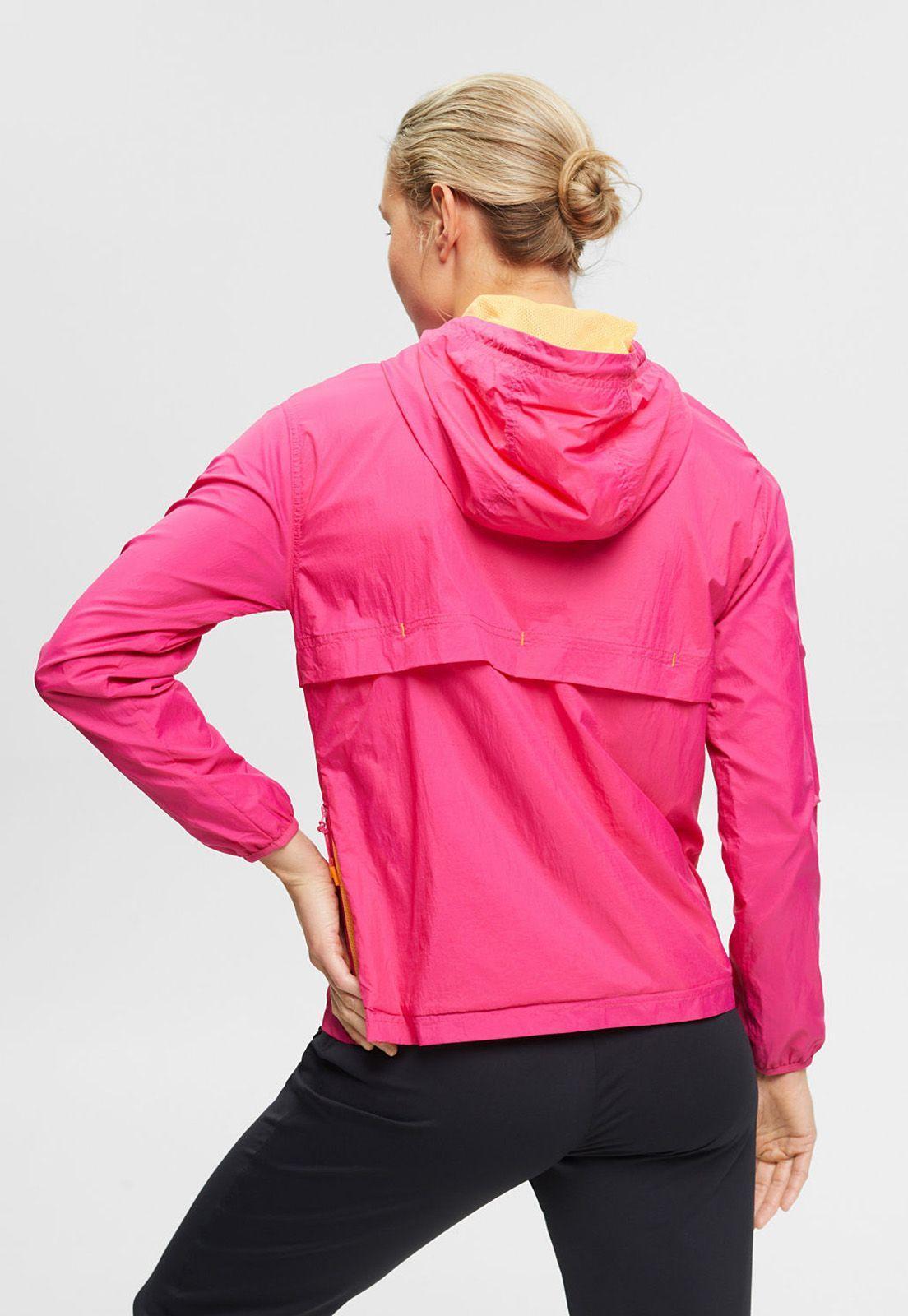Chaqueta Cortaviento Con Capucha Mujer Esprit sport-1