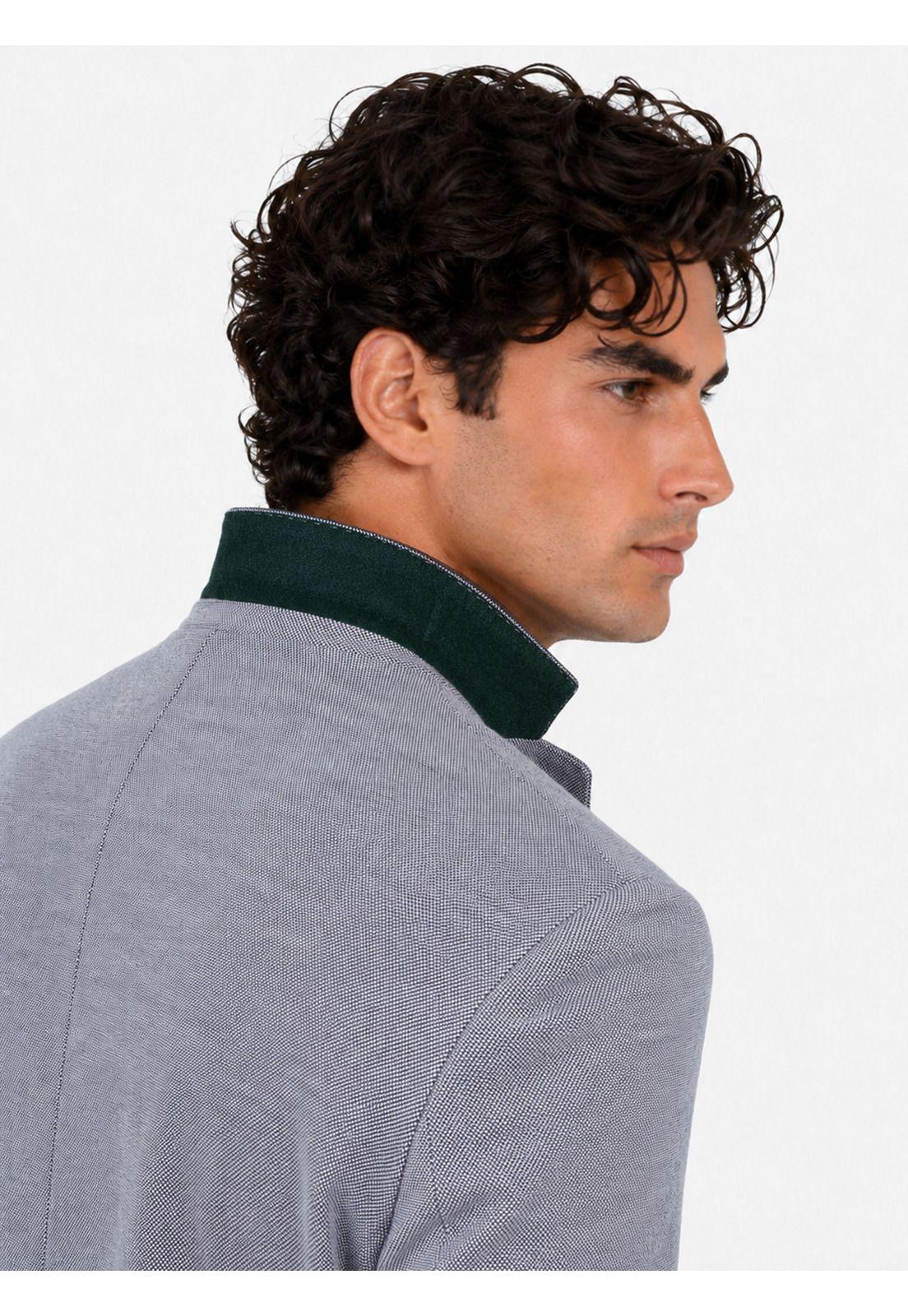 Blazer Texturado Flex Tailored Fit Azul Arrow 5035020AZ-3