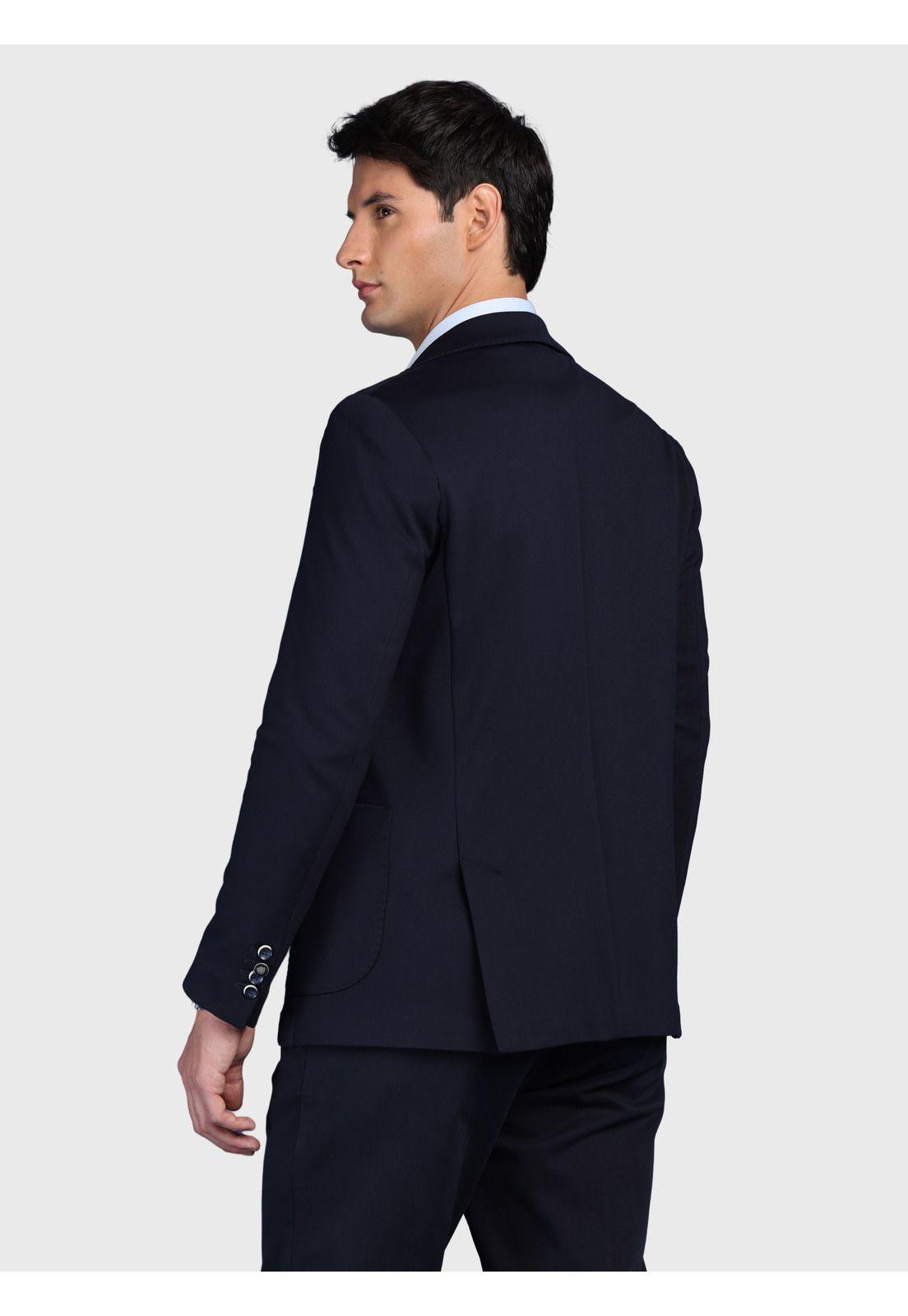 Blazer Liso Spandex Slim Fit Azul Arrow BZI3307AZ-1