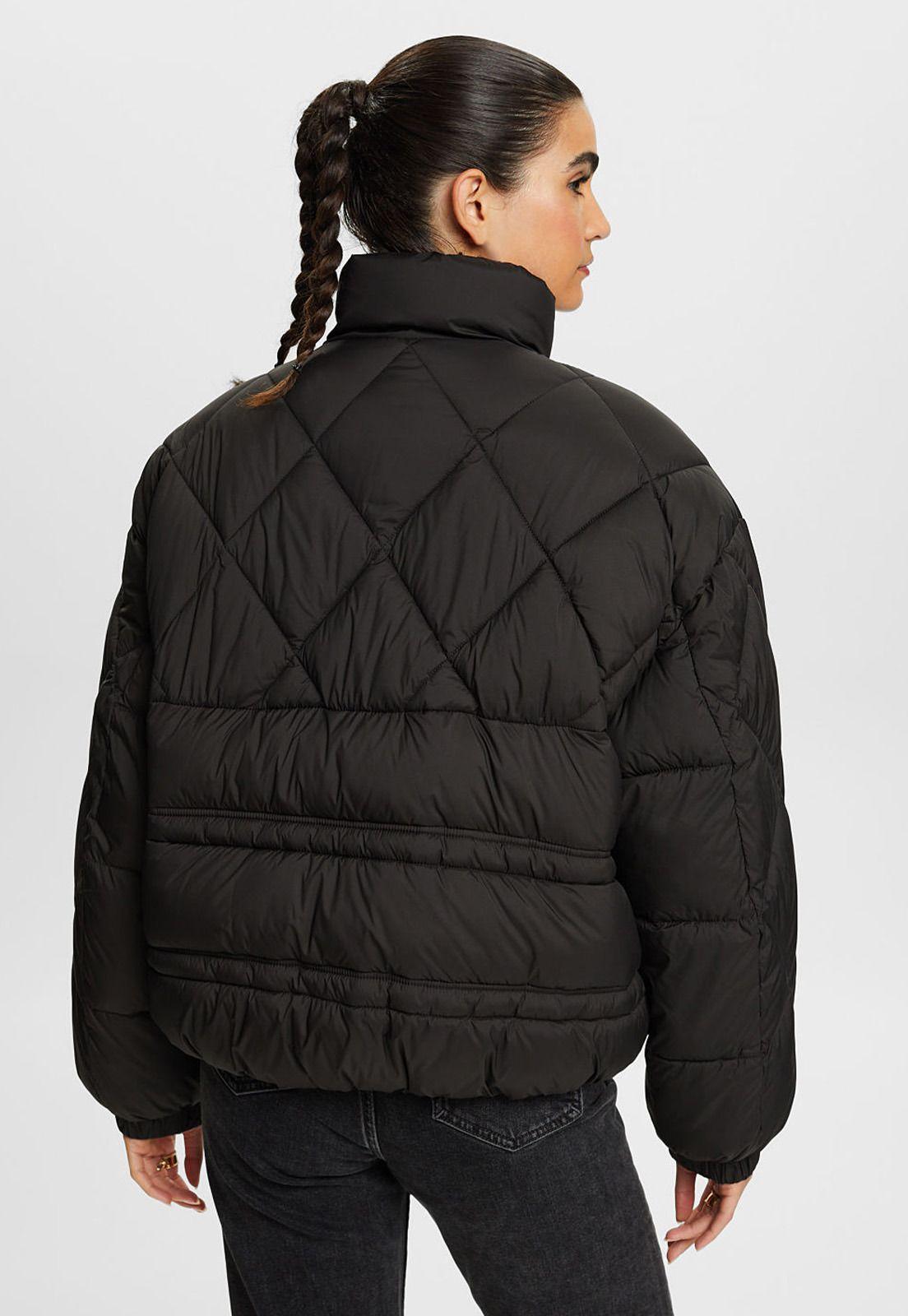 Chaqueta acolchada con cuello alto Mujer Esprit 093CC1G305-1