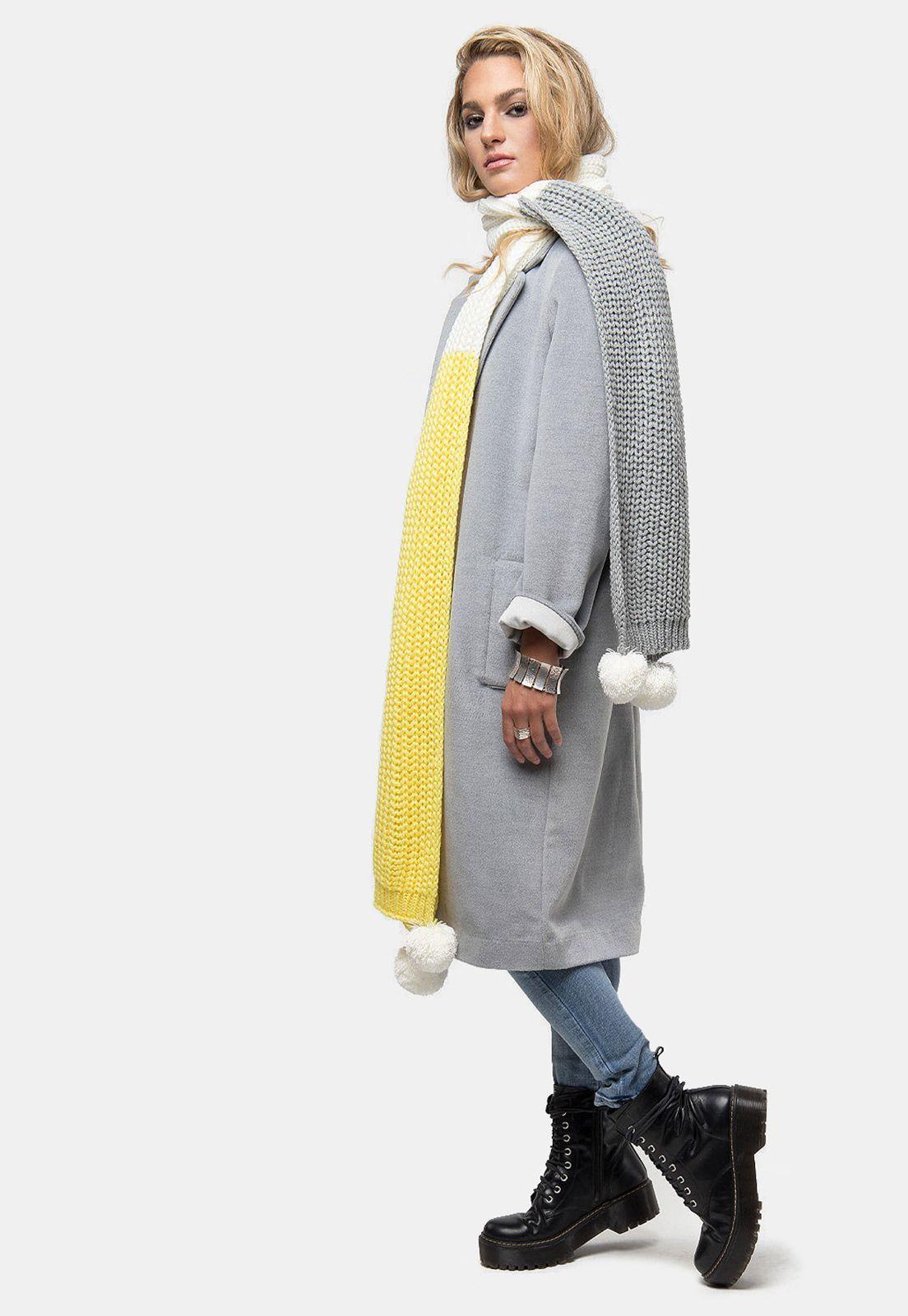 Bufanda Woman Amarillo Soviet-3