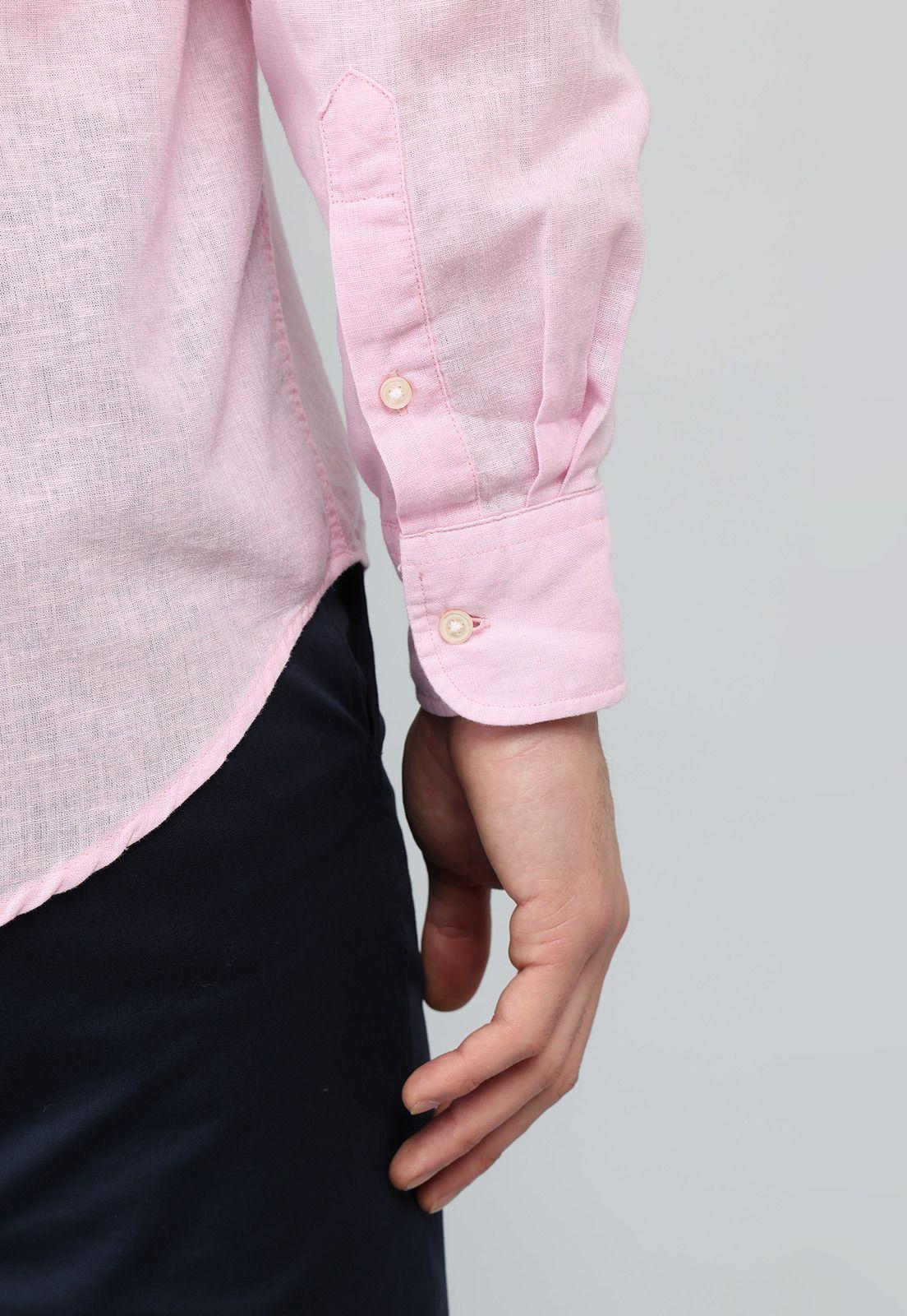 Camisa De Lino y Algodón Arrow CM32050RD-5