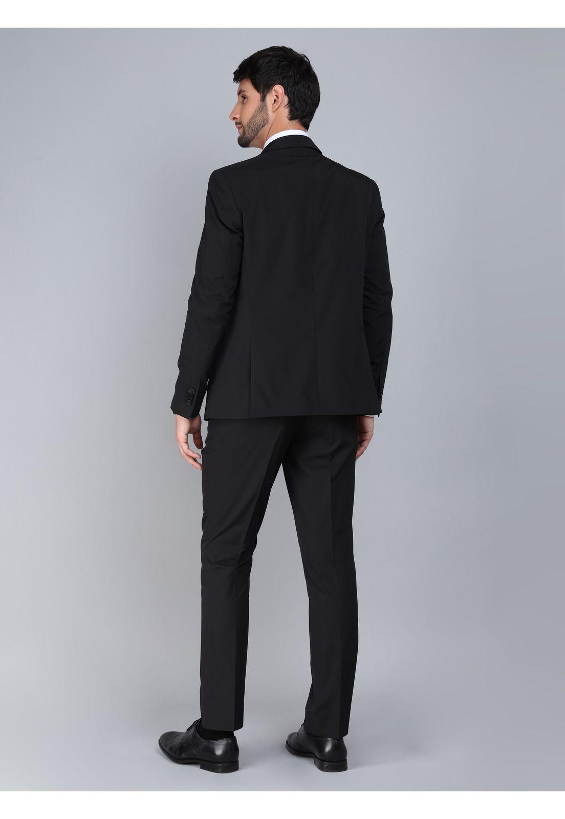 Traje Poli Viscosa Tailored Fit Negro Arrow AM32036NE-1