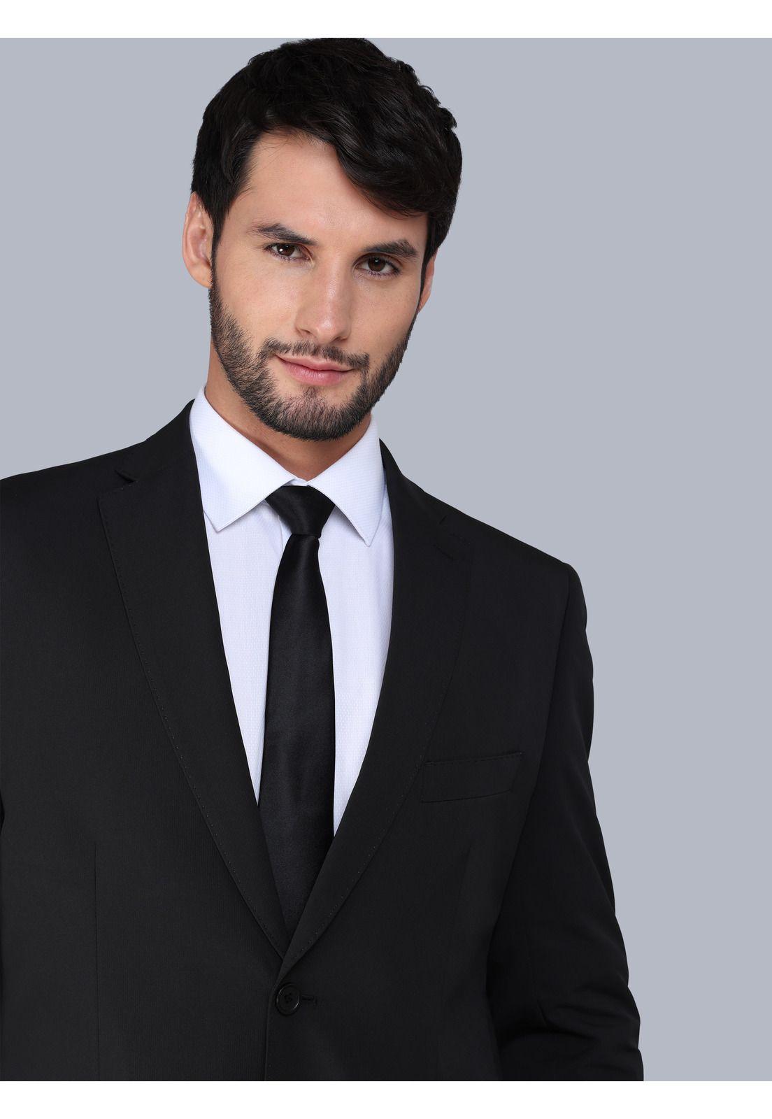 Traje Poli Viscosa Tailored Fit Negro Arrow AM32036NE-3