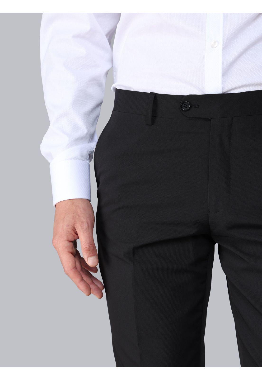 Traje Poli Viscosa Tailored Fit Negro Arrow AM32036NE-7